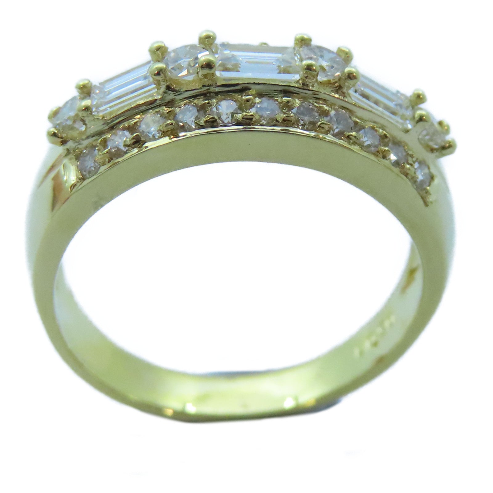 JEWELRY 【激減優惠】18K黃金Diamond Ring 0.90ct鑽石戒指US#6.25