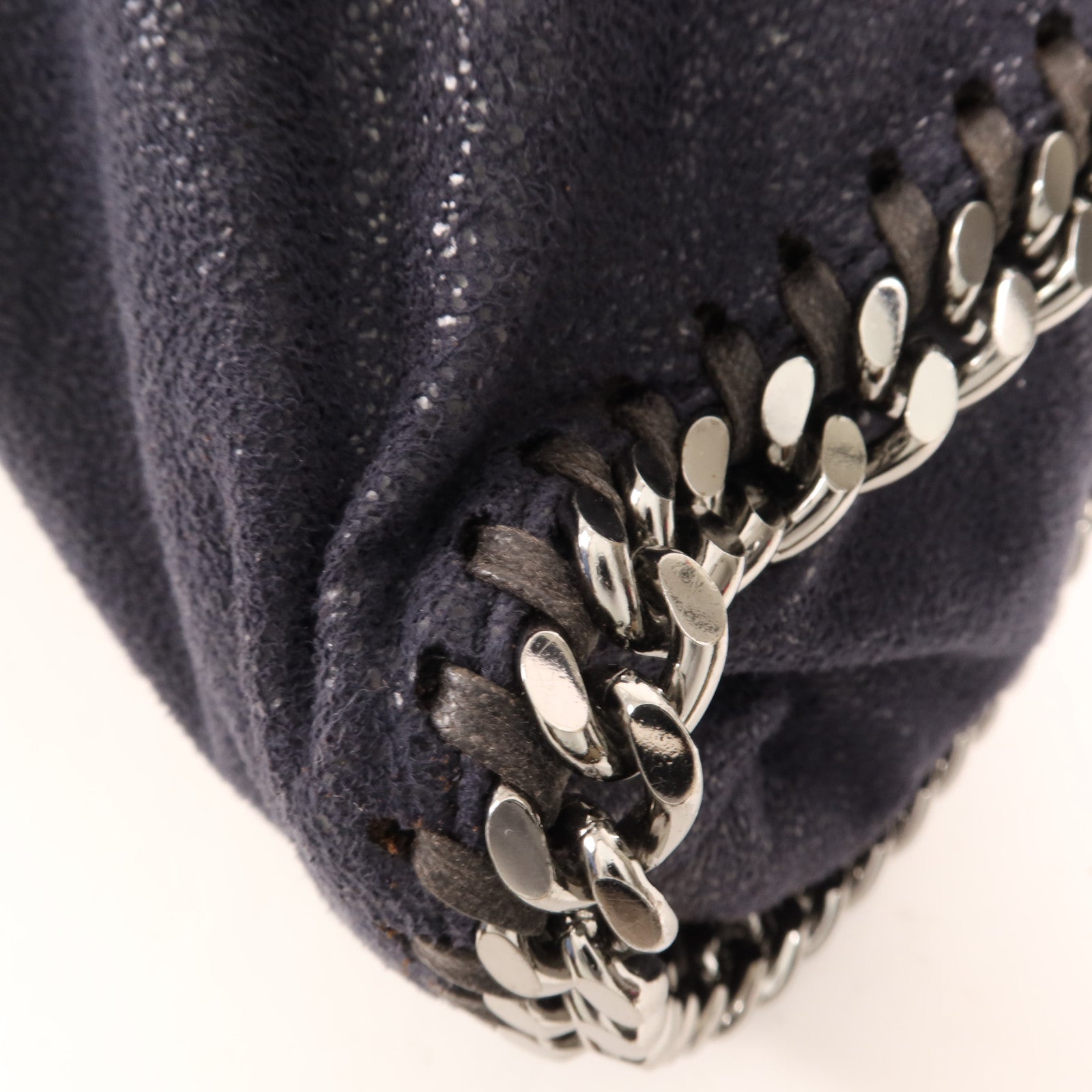 Stella McCartney 牛皮皮革2 Way Shoulder Bag銀扣鏈帶手挽肩背兩用袋