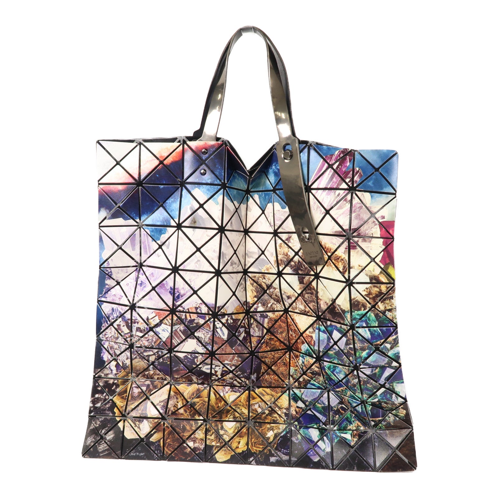 ISSEY MIYAKE PVC Bao Bao銀扣手挽袋彩色