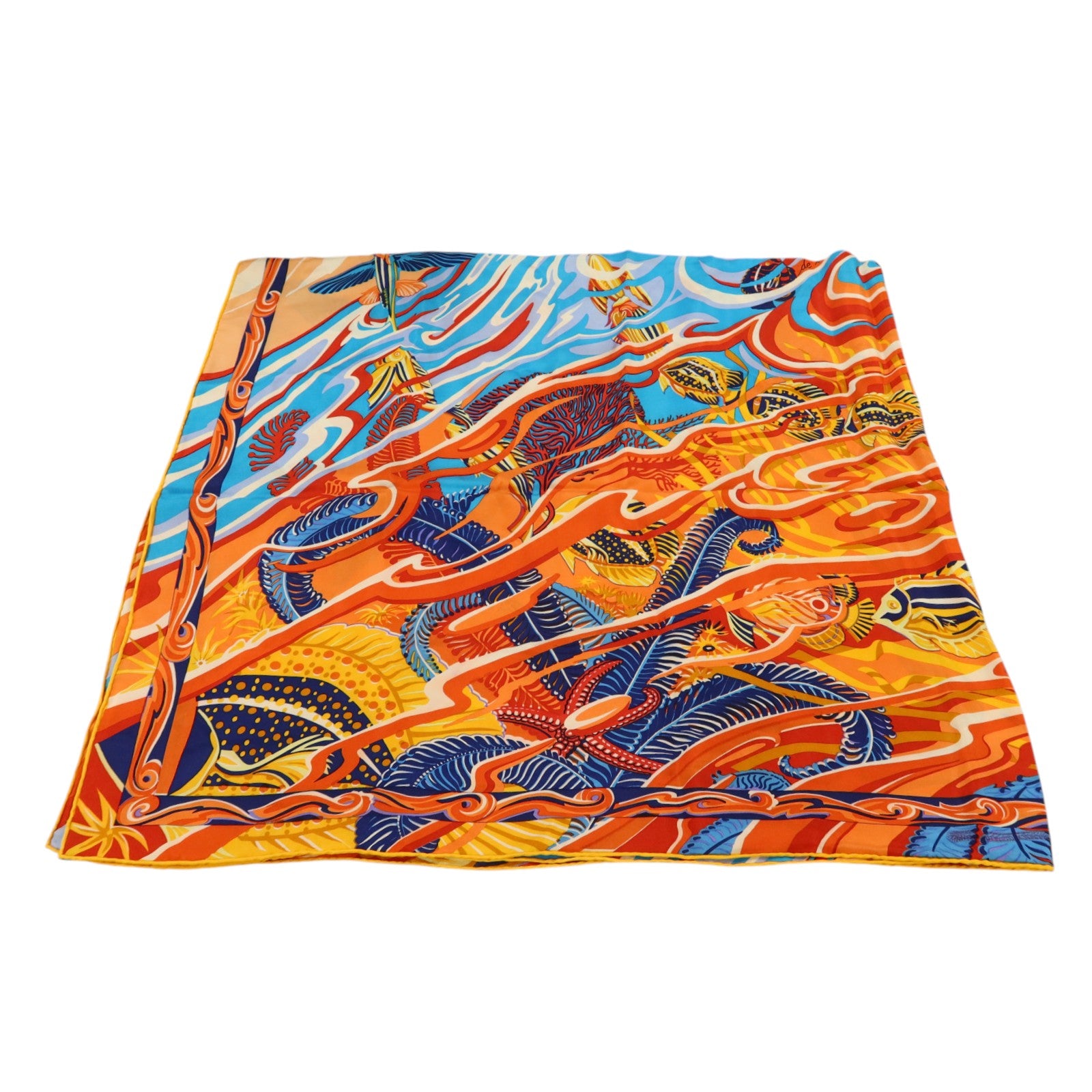 HERMES 絲質Scarf 140x140絲巾
