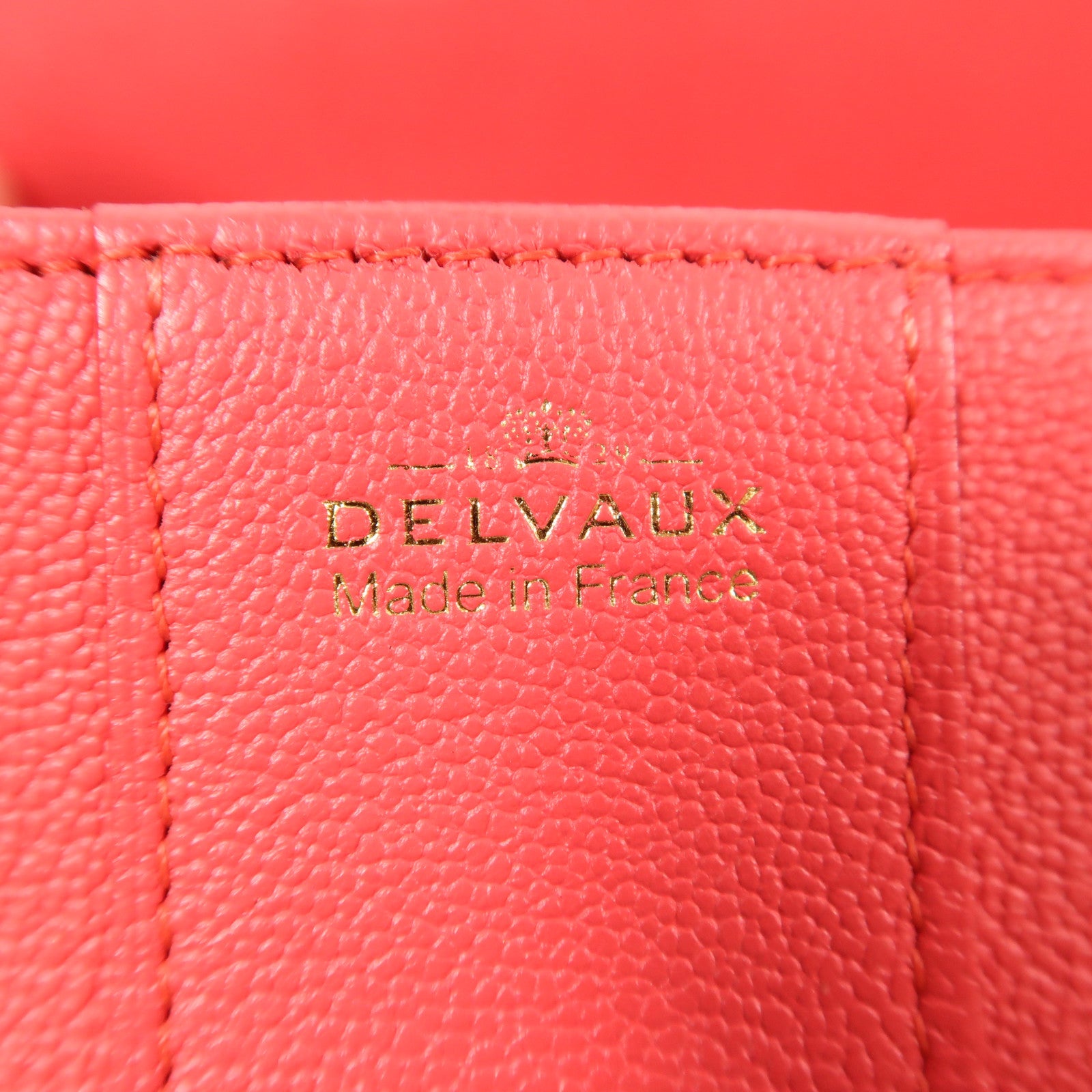 Delvaux 牛皮皮革Brillant Long Wallet銀扣長錢包
