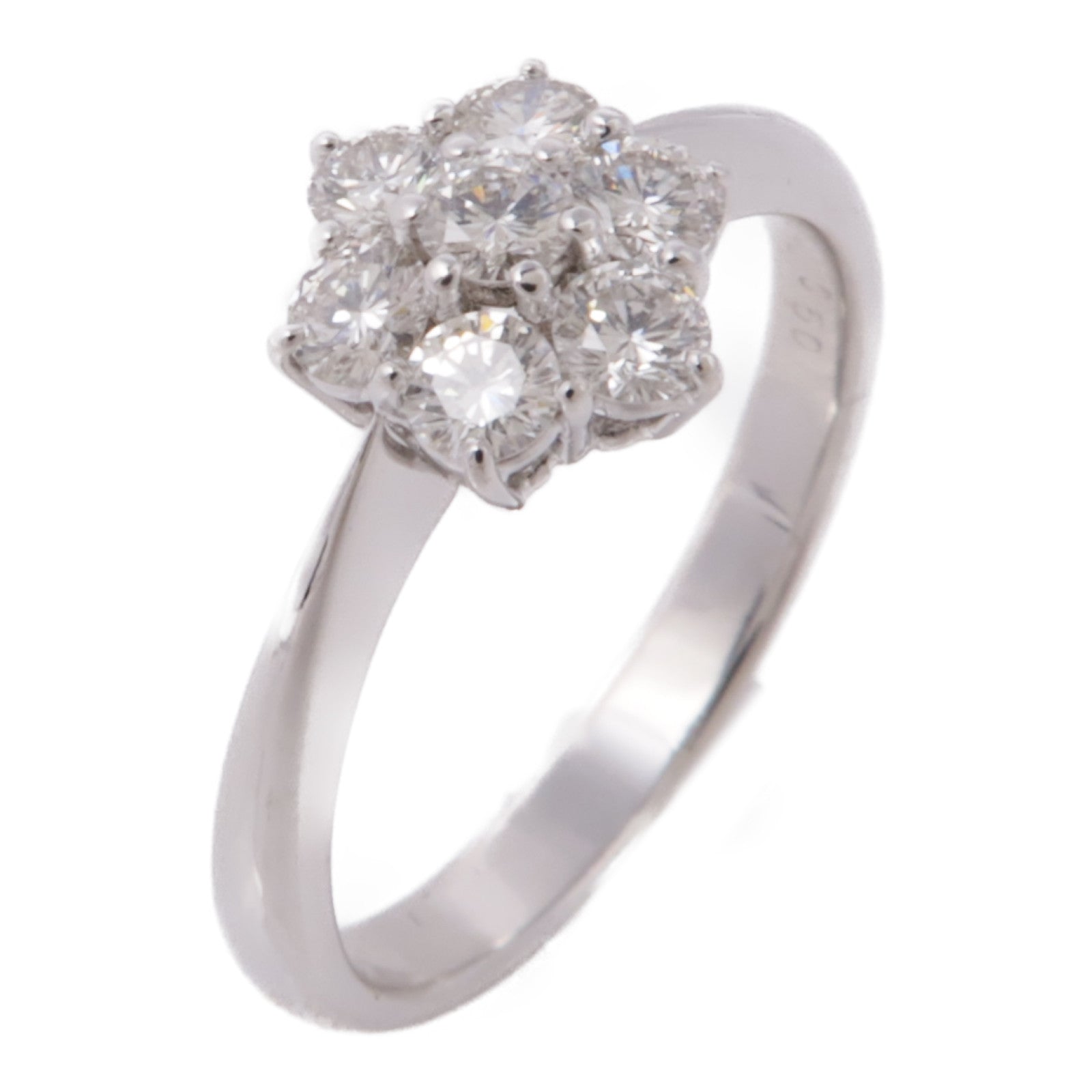 JEWELRY 18K白金Diamond Ring鑽石戒指US#6