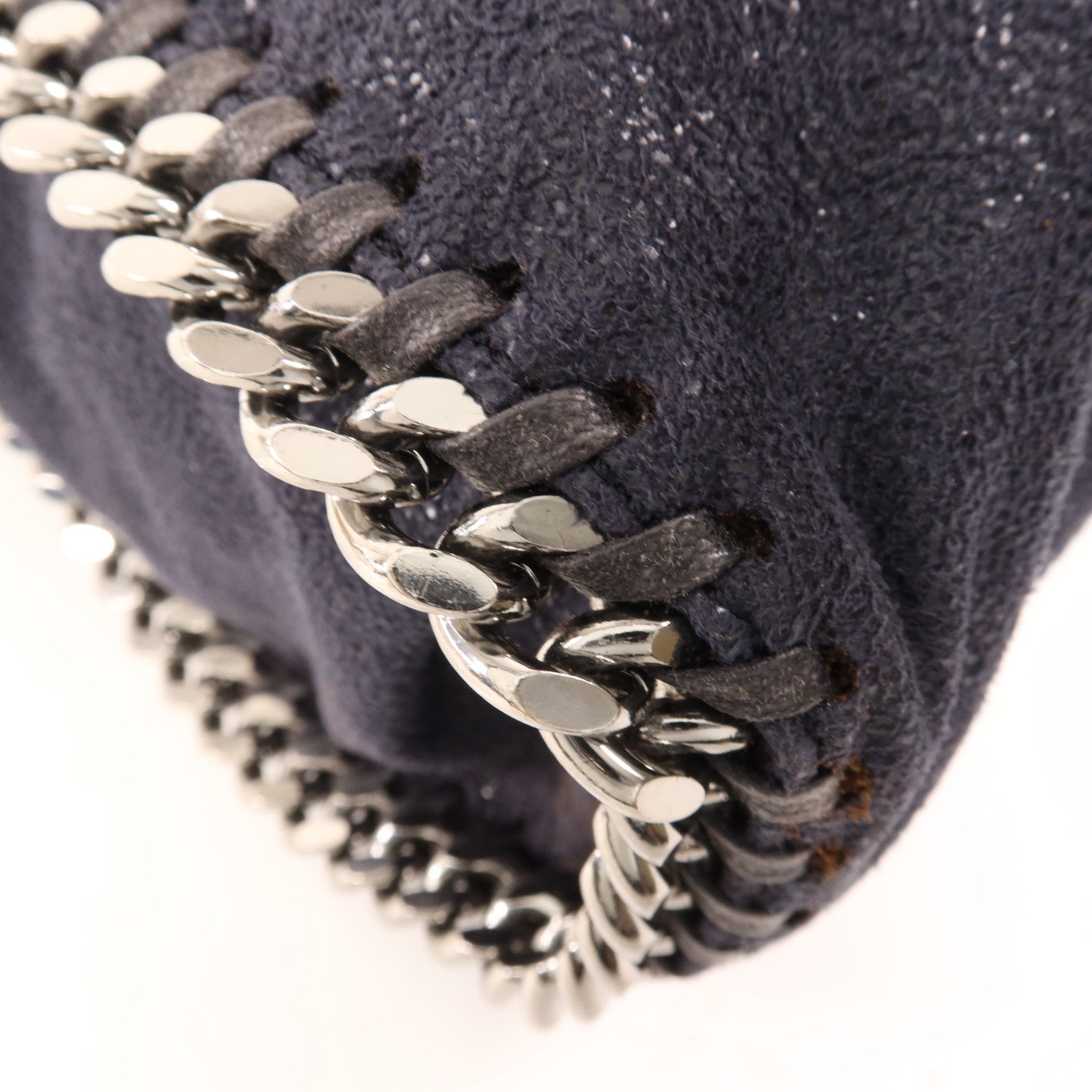 Stella McCartney 牛皮皮革2 Way Shoulder Bag銀扣鏈帶手挽肩背兩用袋