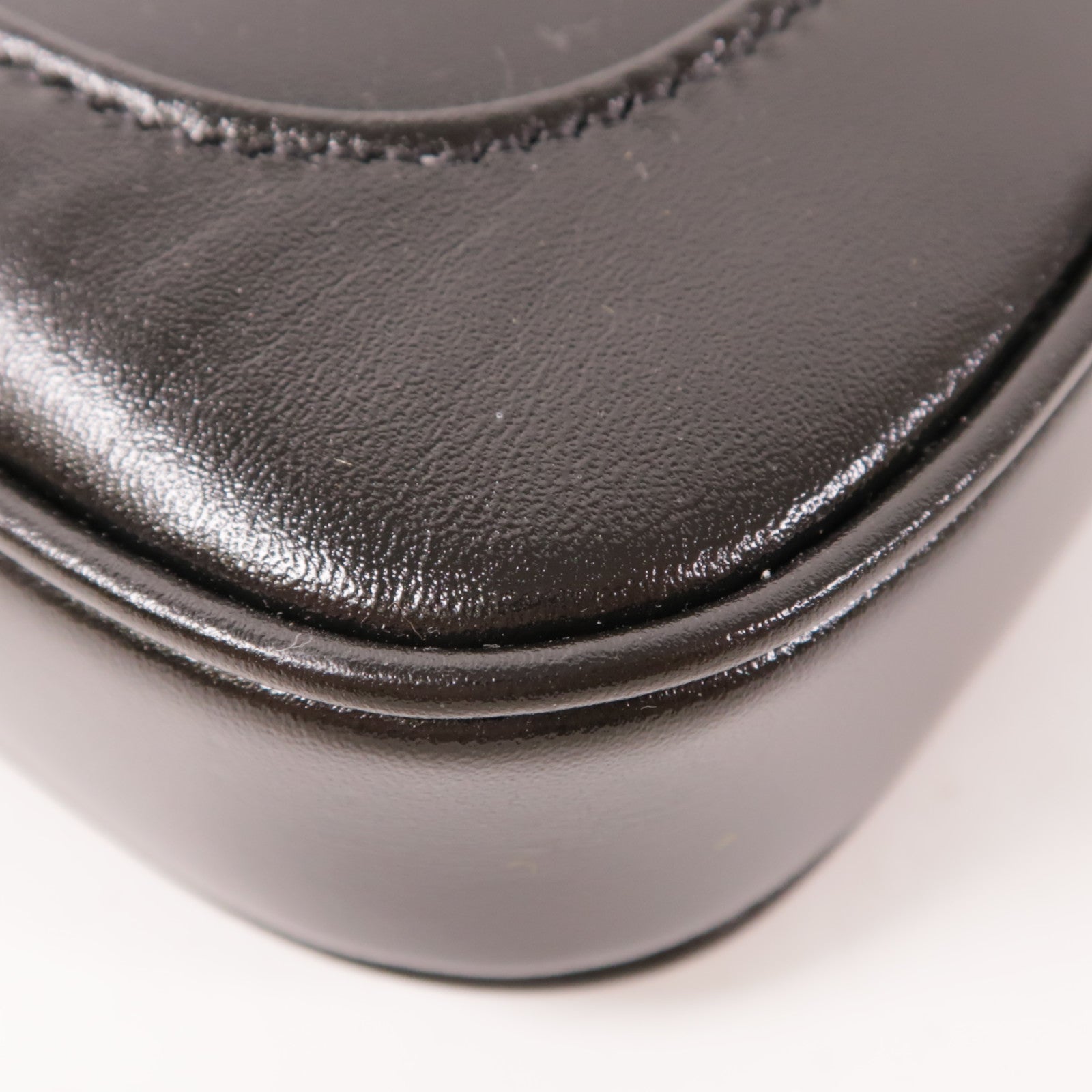 GUCCI GG GHW Jackie 1961 2 Way Shoulder Handbag 637091 10O0G Leather Black