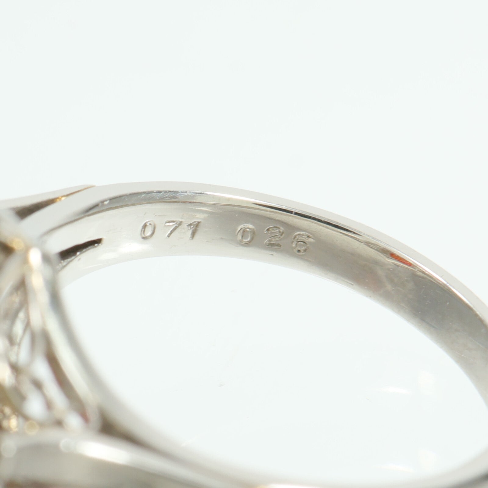 JEWELRY PT900鉑金Opal Diamond Ring蛋白石/鑽石戒指