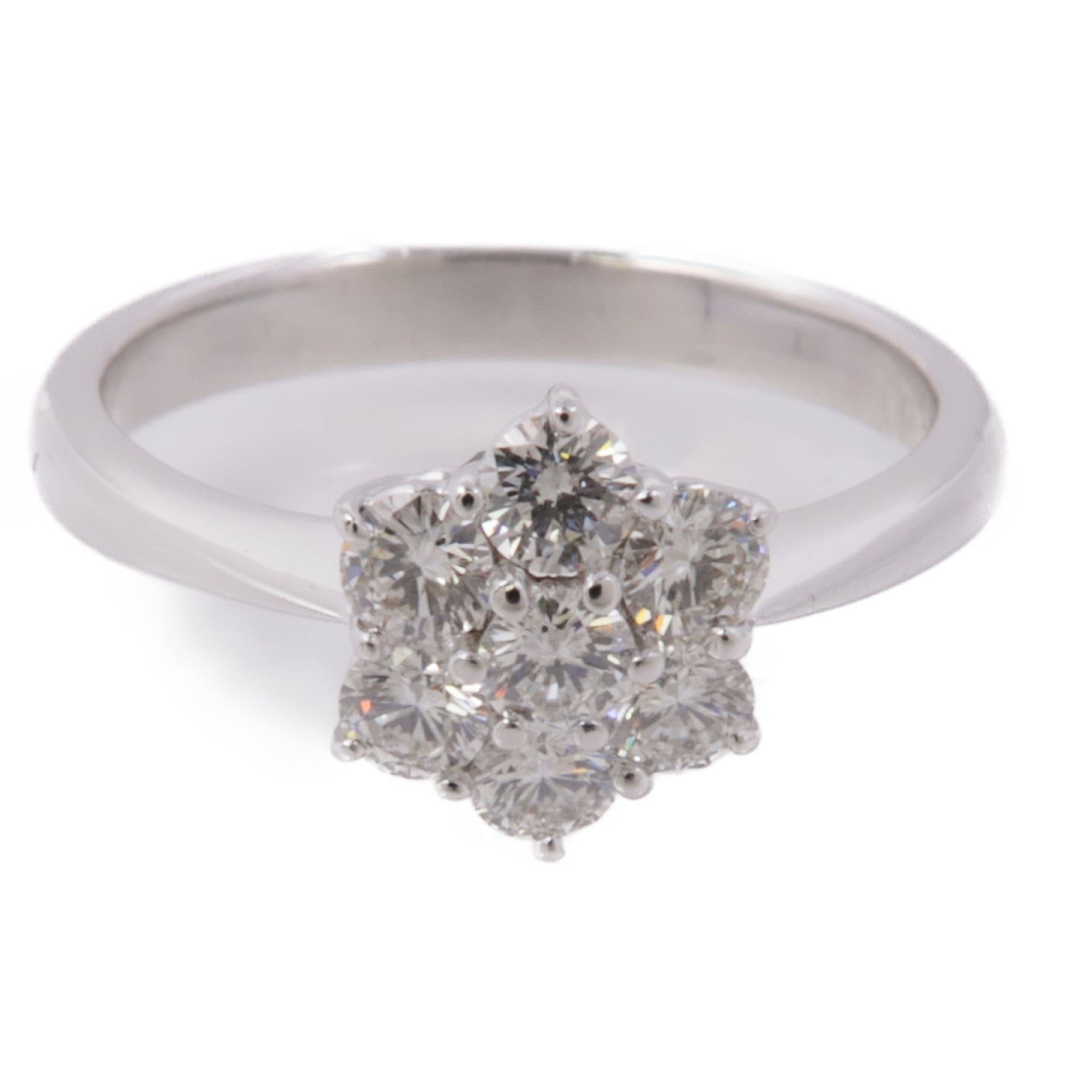 JEWELRY 18K白金Diamond Ring鑽石戒指US#6