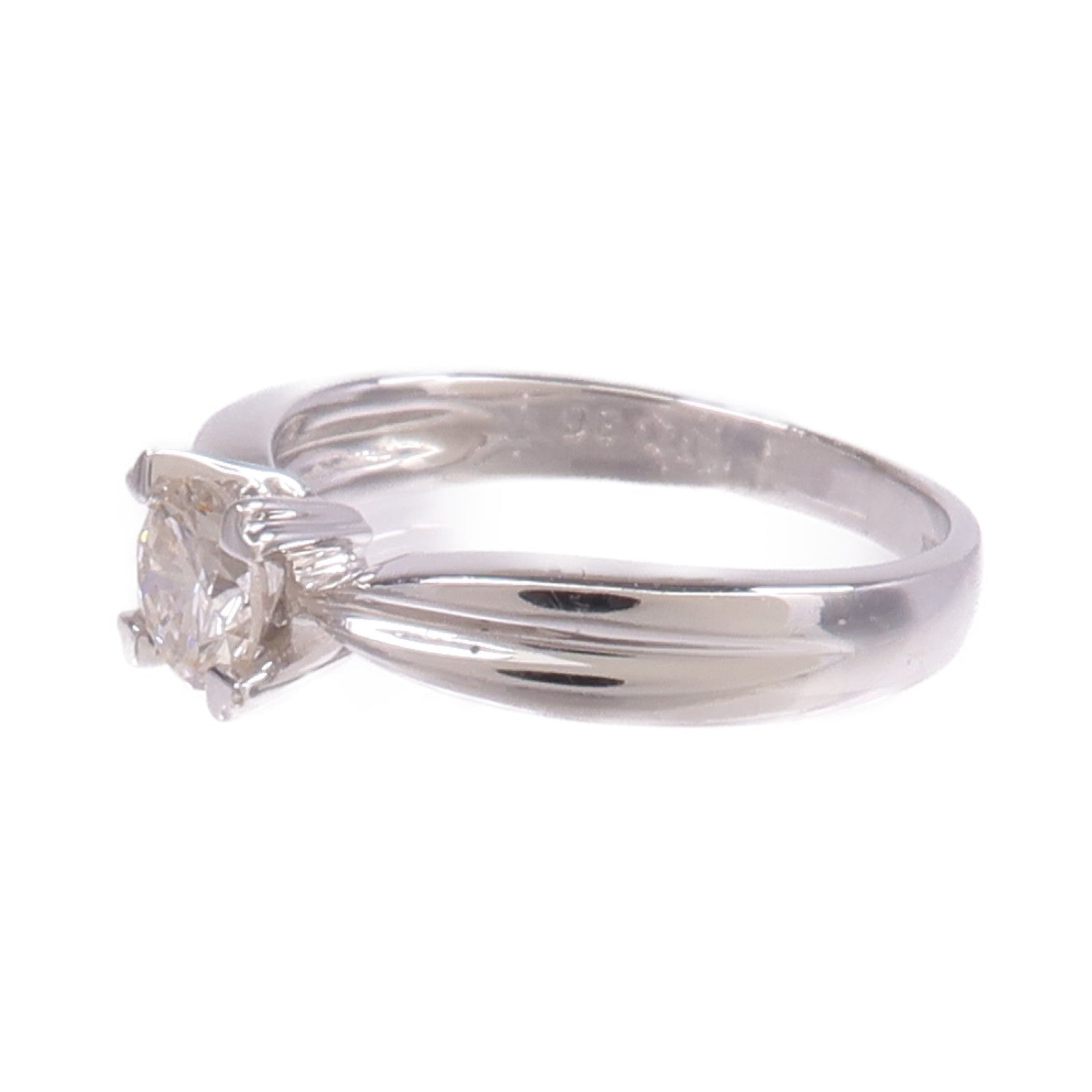 JEWELRY 【激減優惠】18K白金Diamond Ring鑽石戒指US#3.75