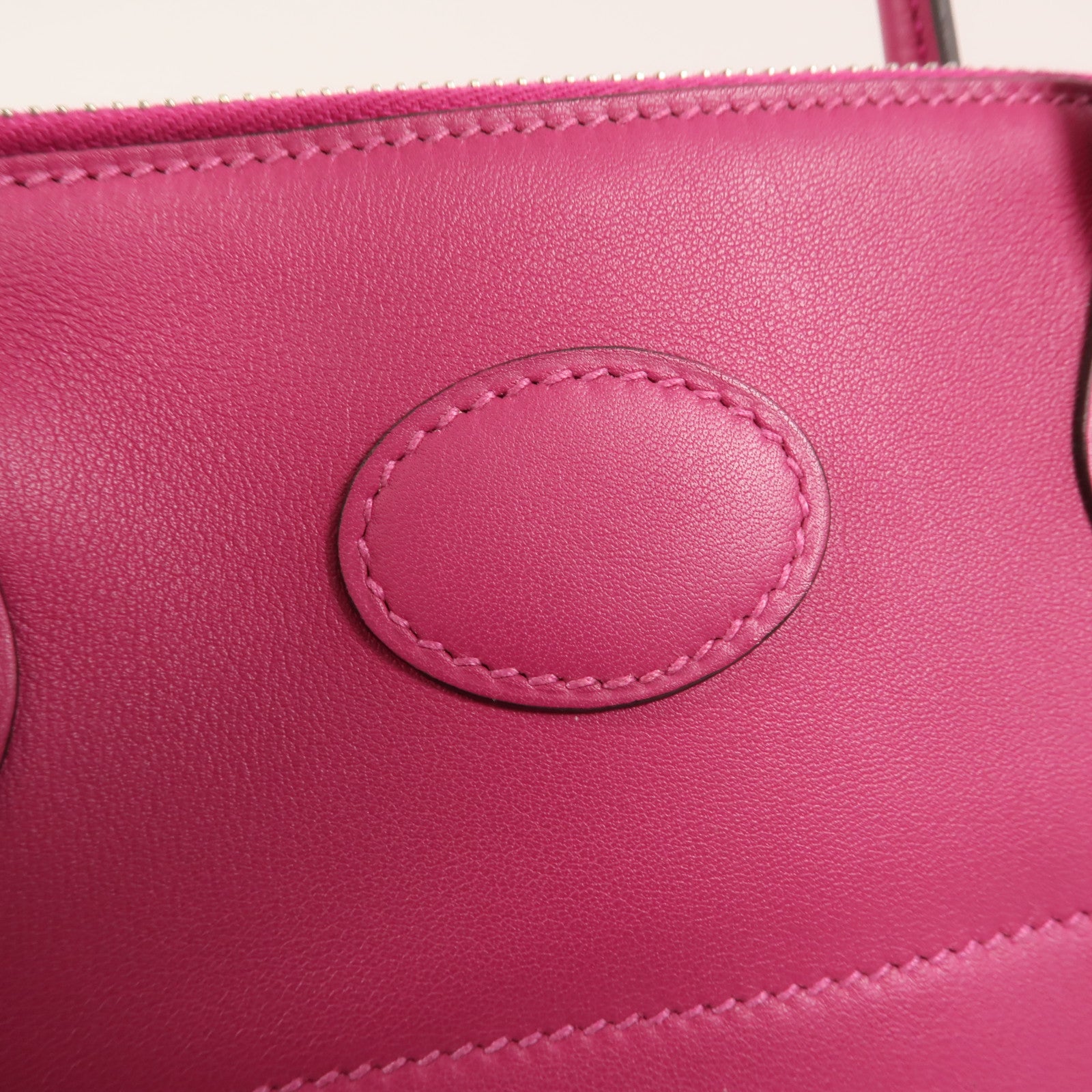 HERMES Veau Swift皮革Bolide 27手挽袋Rose Pourpre