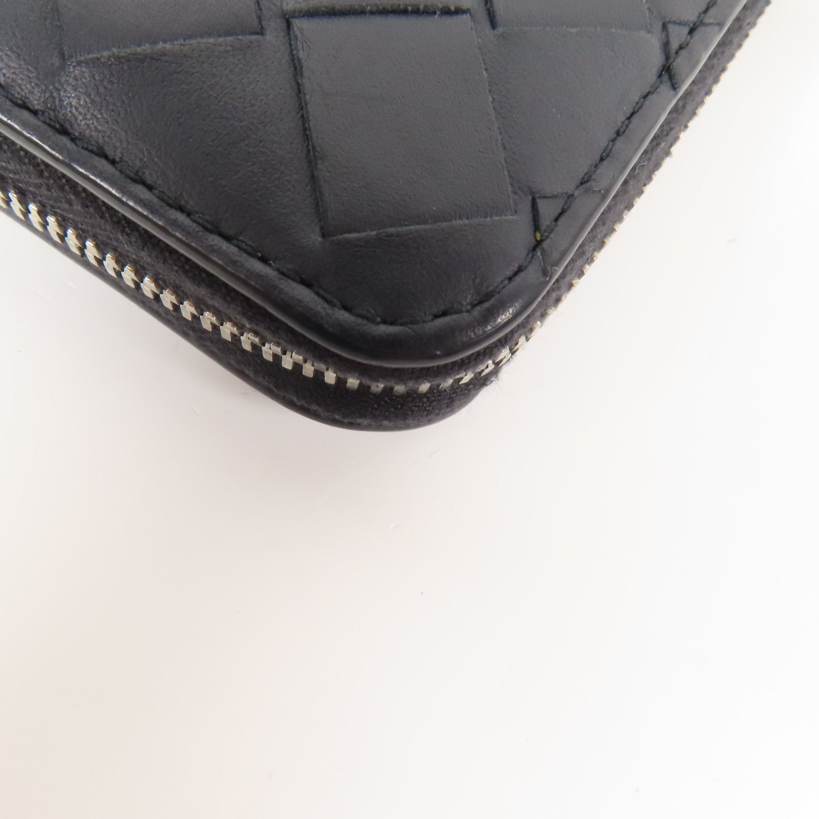 BOTTEGA VENETA 牛皮皮革Long Wallet銀扣長錢包