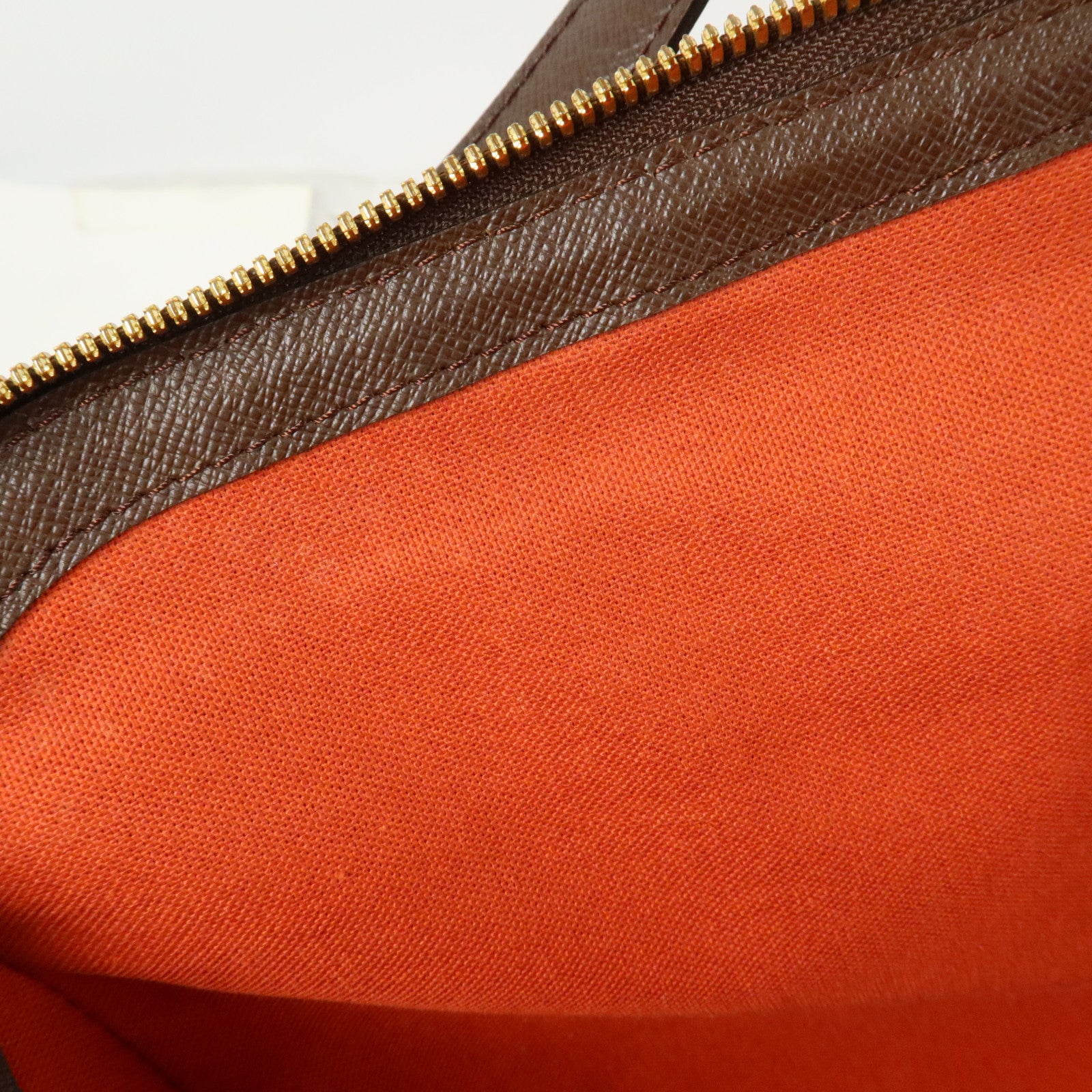 LOUIS VUITTON Damier Belem PM金扣手挽袋