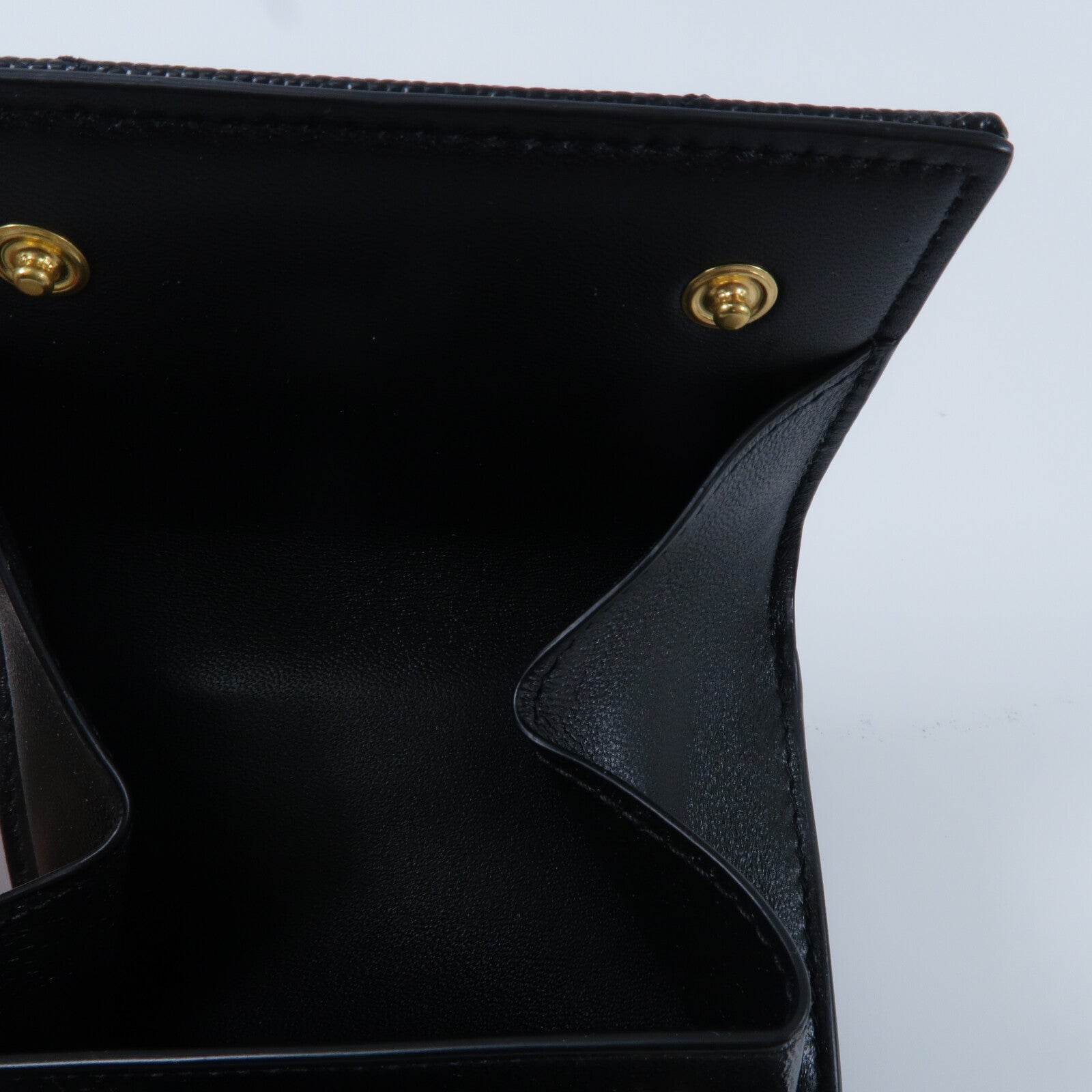 SAINT LAURENT 牛皮皮革Cassandre Matelasse Origami Tiny Wallet銀包