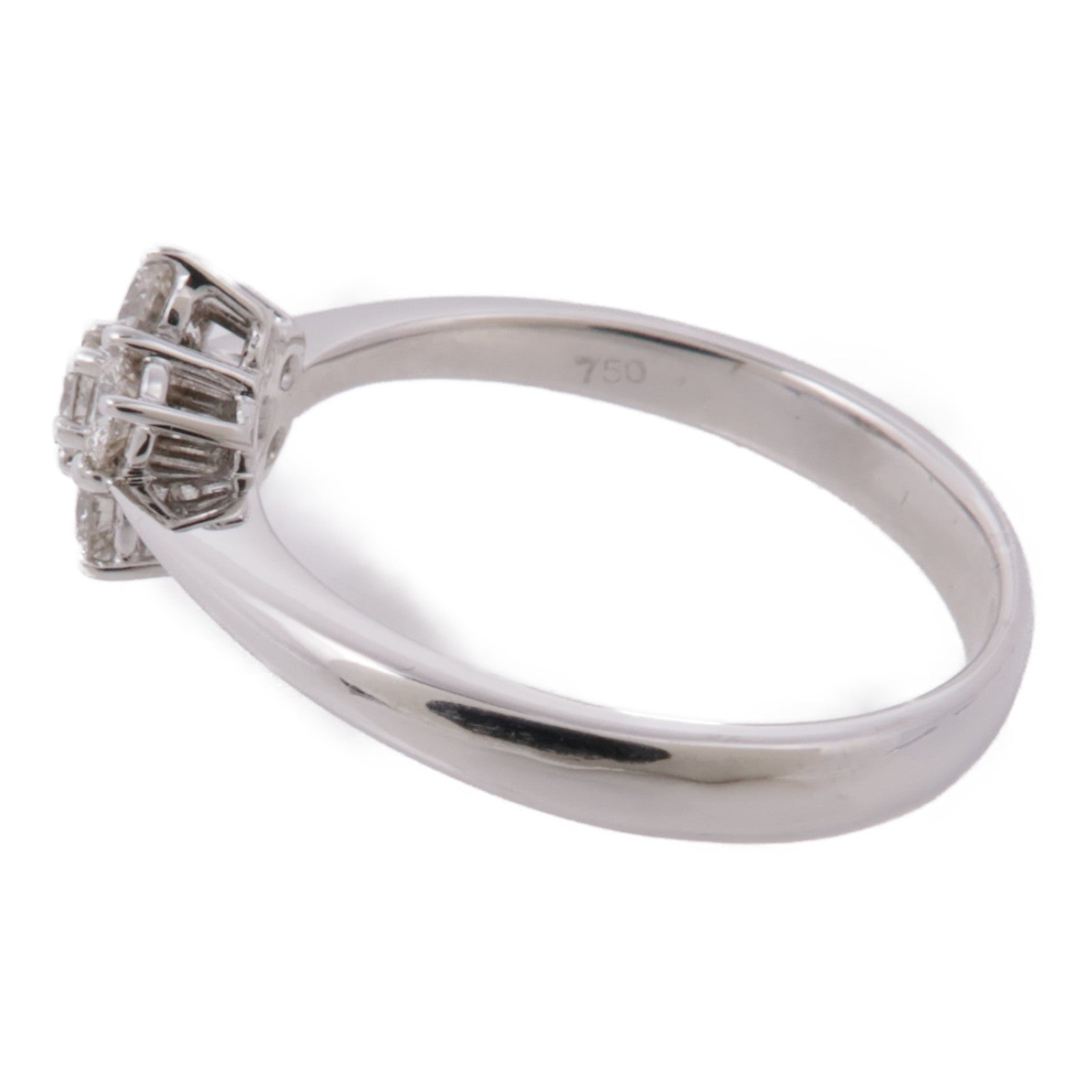 JEWELRY 18K白金Diamond Ring鑽石戒指US#6