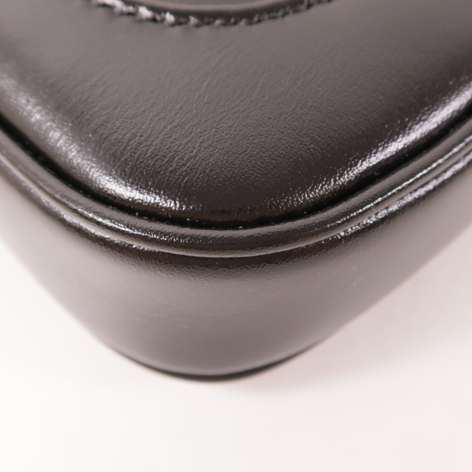 GUCCI GG GHW Jackie 1961 2 Way Shoulder Handbag 637091 10O0G Leather Black