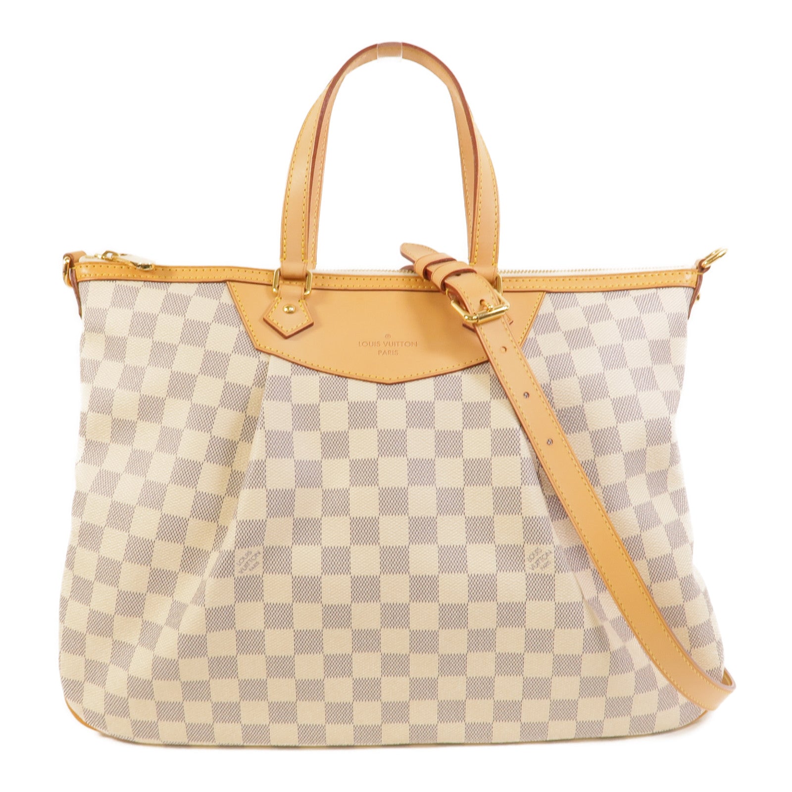 LOUIS VUITTON Damier Azur Siracusa GM手挽肩背兩用袋