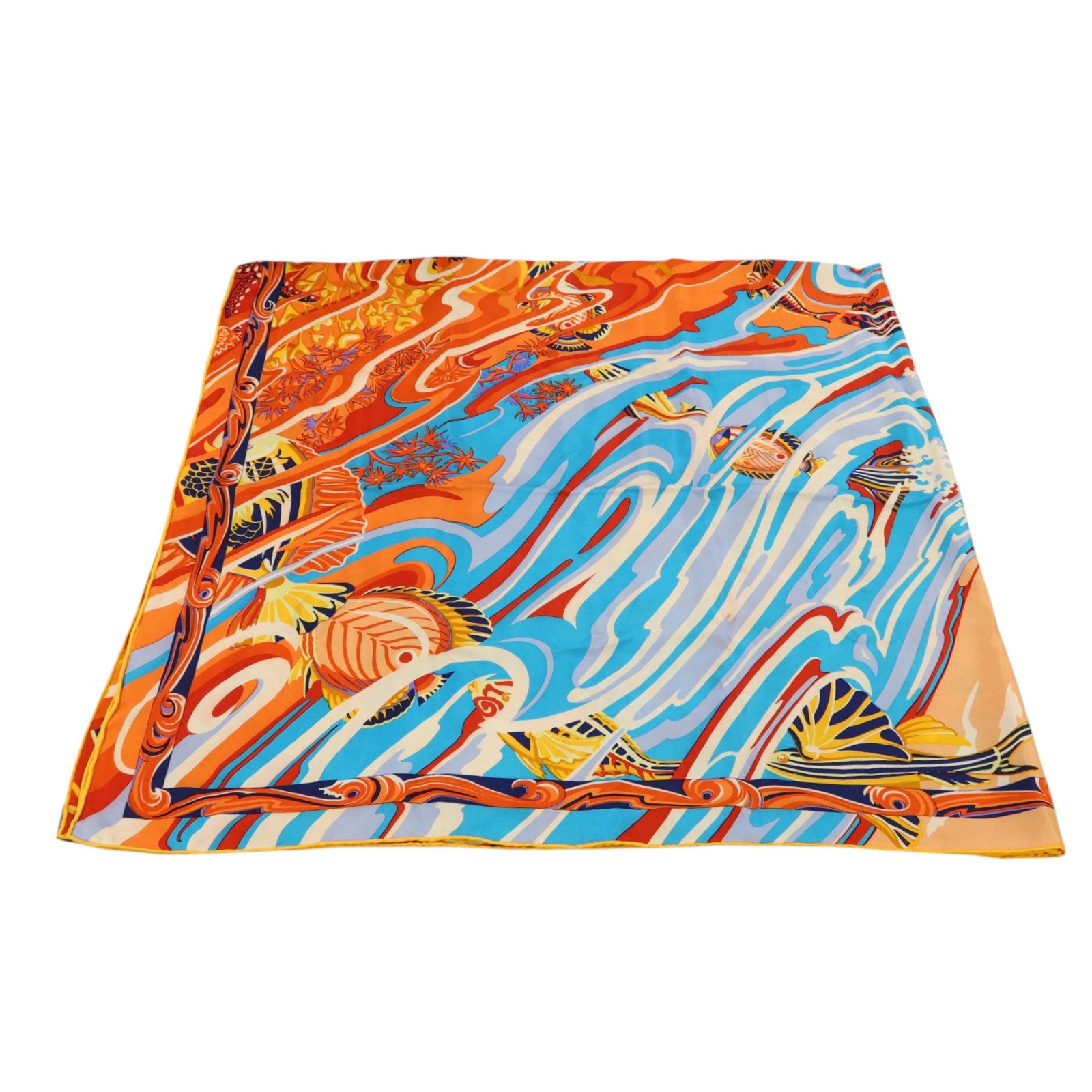 HERMES 絲質Scarf 140x140絲巾