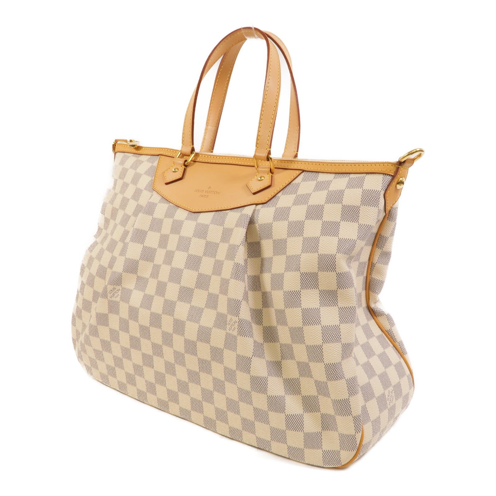 LOUIS VUITTON Damier Azur Siracusa GM手挽肩背兩用袋