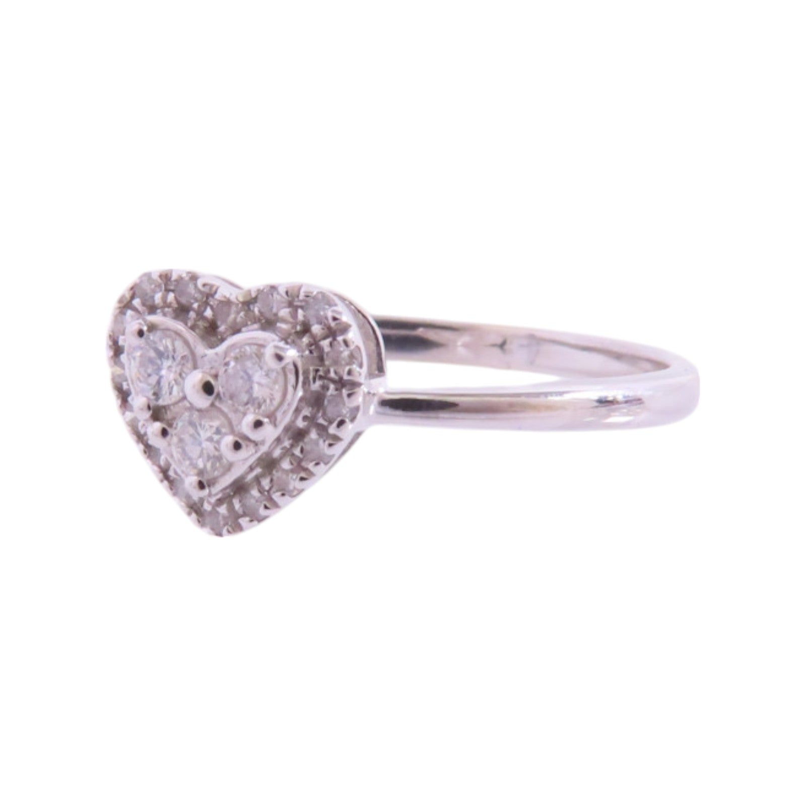 JEWELRY 18K白金Diamond Ring鑽石戒指US#5.25