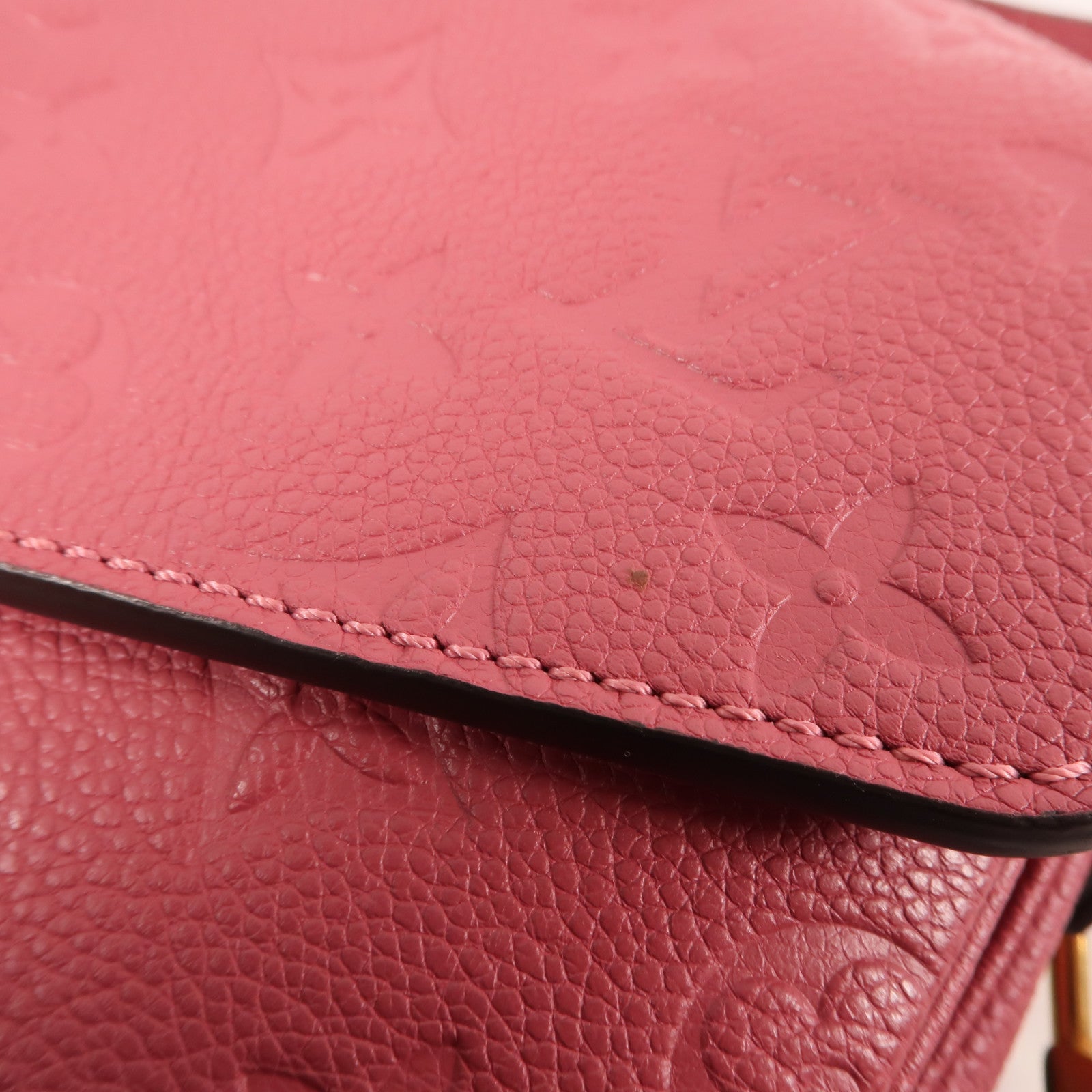 LOUIS VUITTON Monogram Empreinte Pochette Metis金扣手挽肩背兩用袋