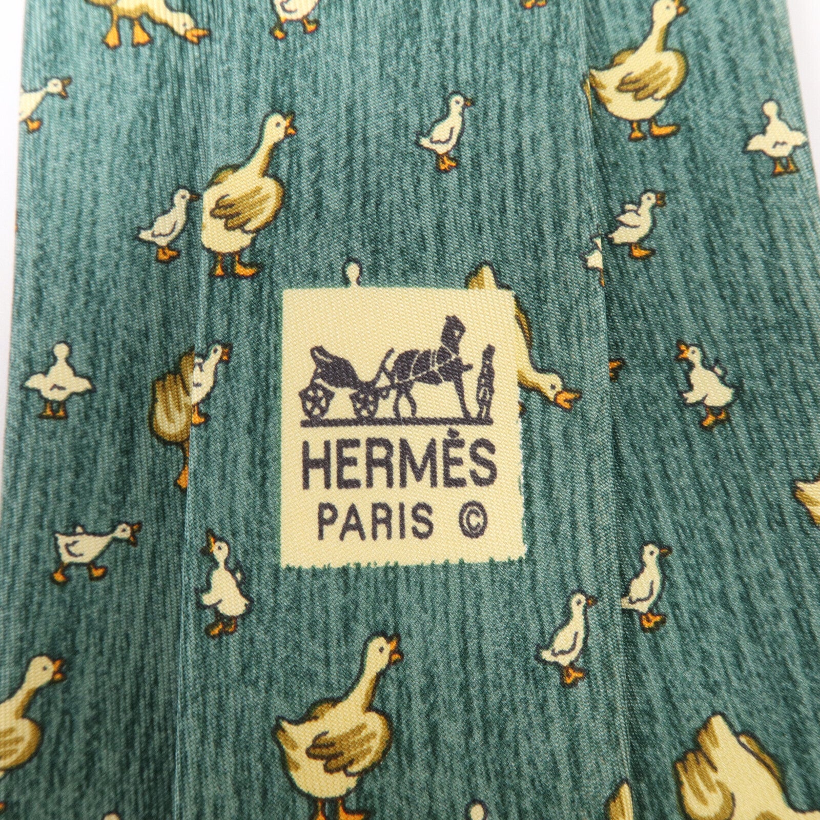 HERMES 絲質Tie領帶
