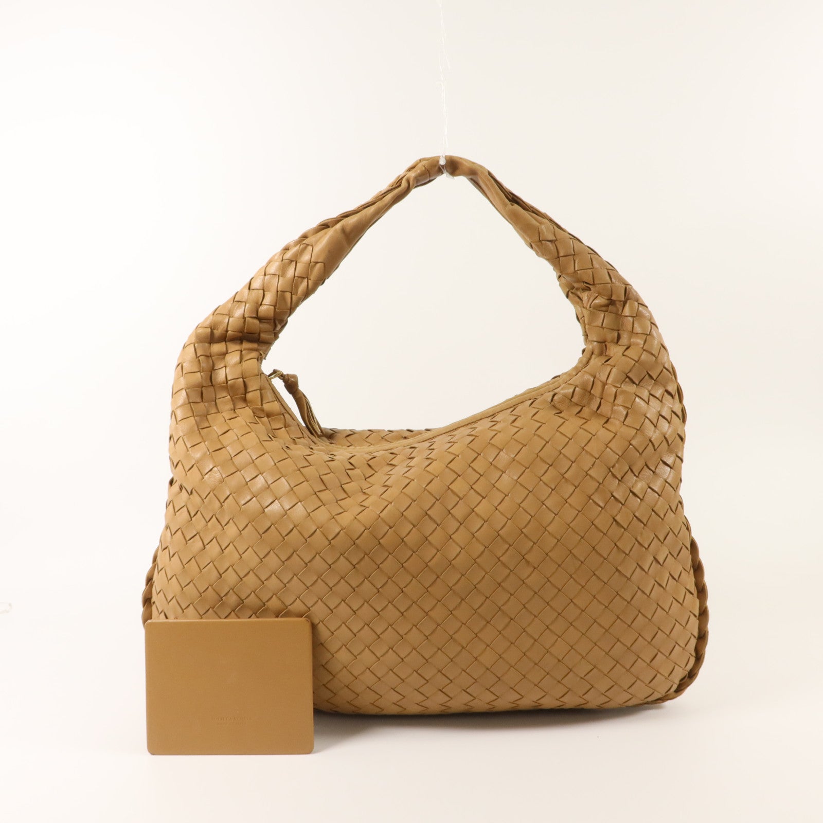 BOTTEGA VENETA 羊皮皮革Hobo肩背袋
