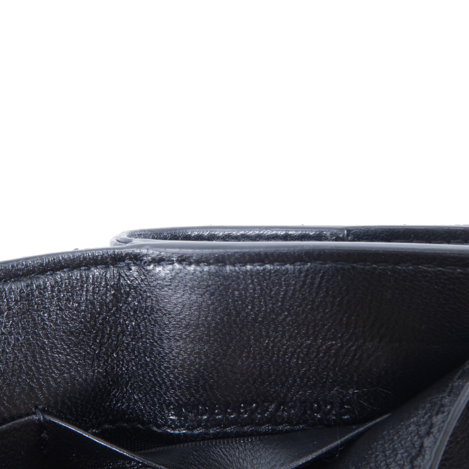 SAINT LAURENT 牛皮皮革Cassandre Matelasse Origami Tiny Wallet銀包