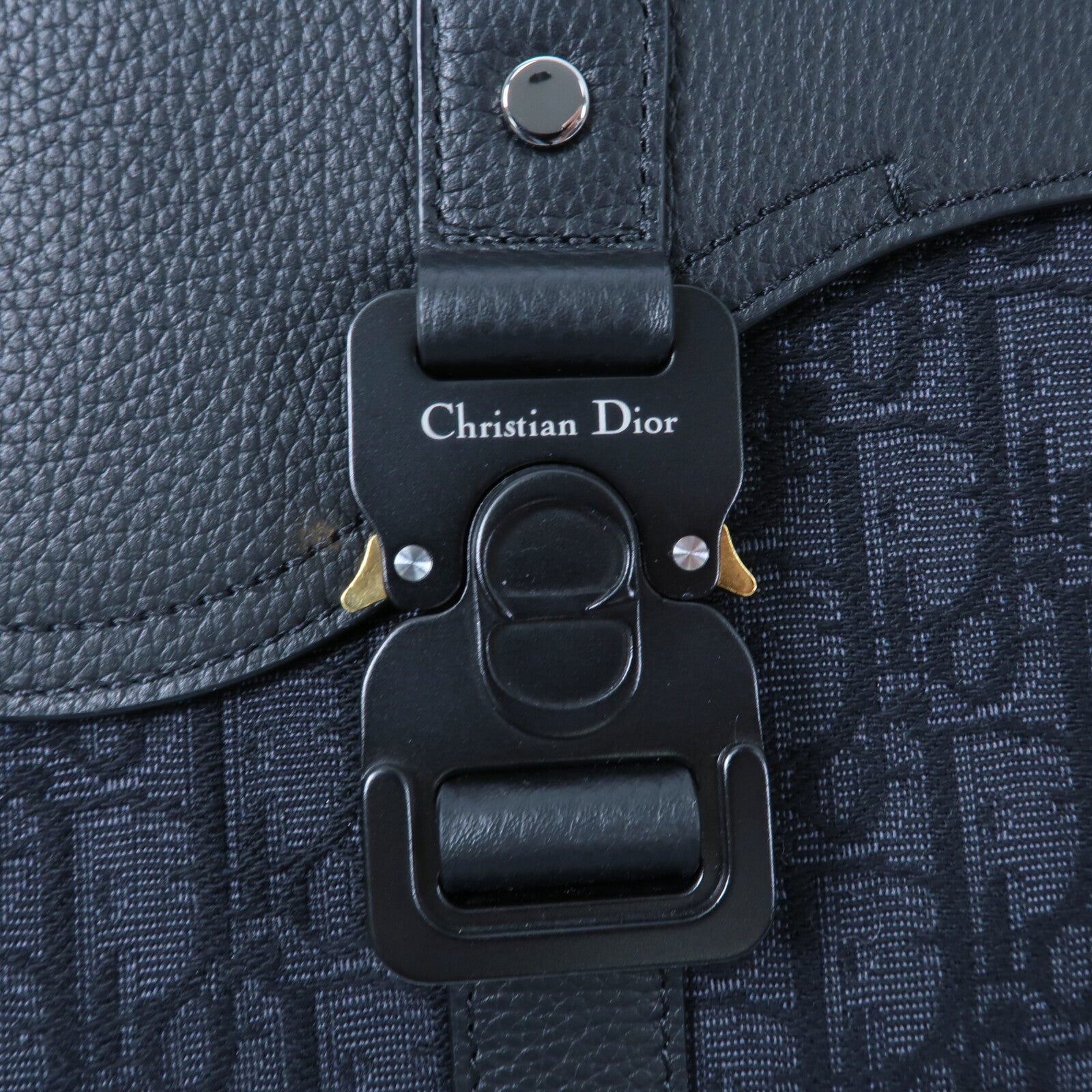 Dior Oblique帆布Saddle Small肩背袋