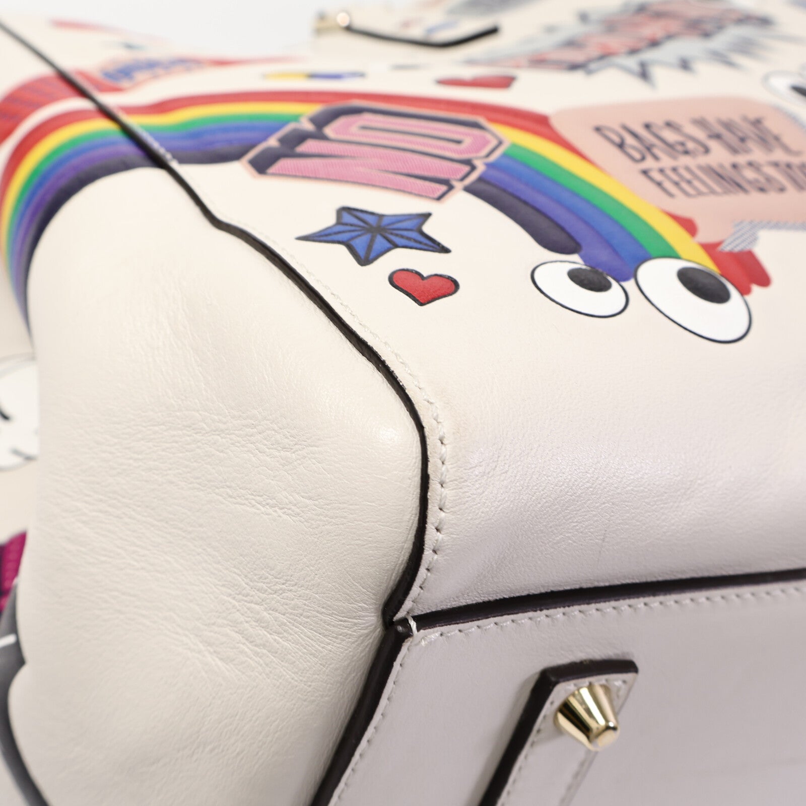 ANYA HINDMARCH 牛皮皮革Tote Bag手挽袋