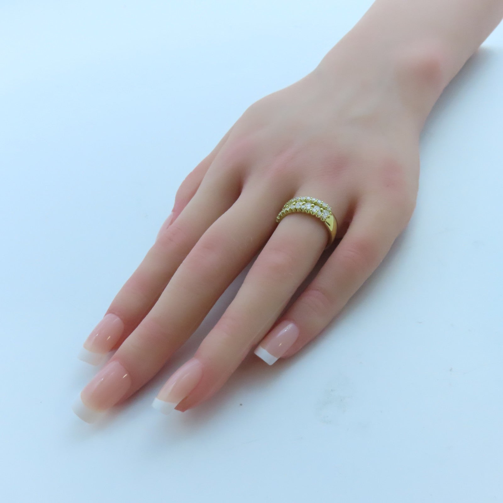 JEWELRY 【激減優惠】18K黃金Diamond Ring 1.00ct鑽石戒指US#6