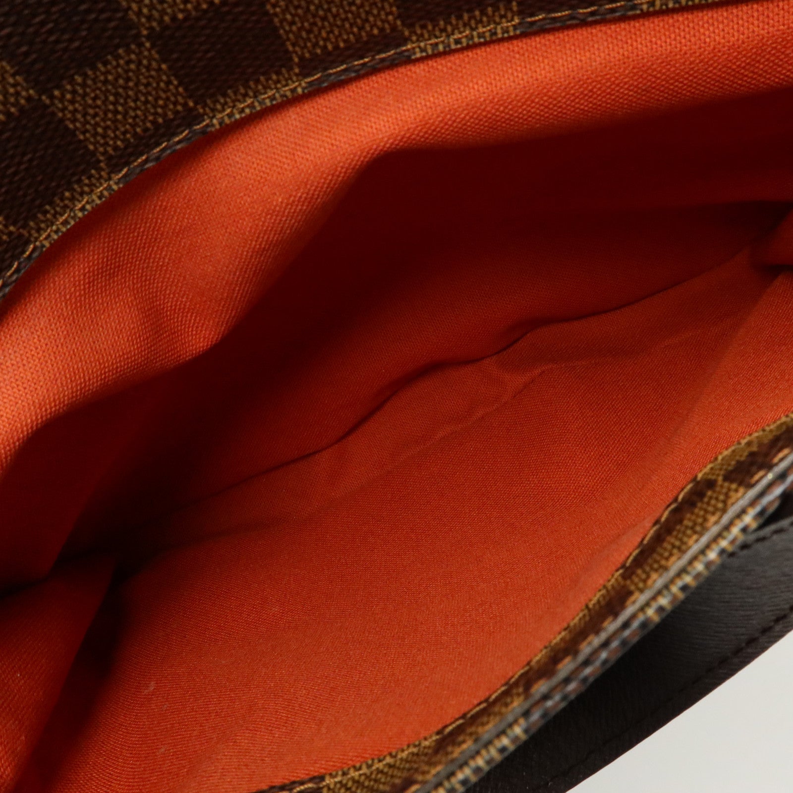 LOUIS VUITTON Damier Belem PM金扣手挽袋