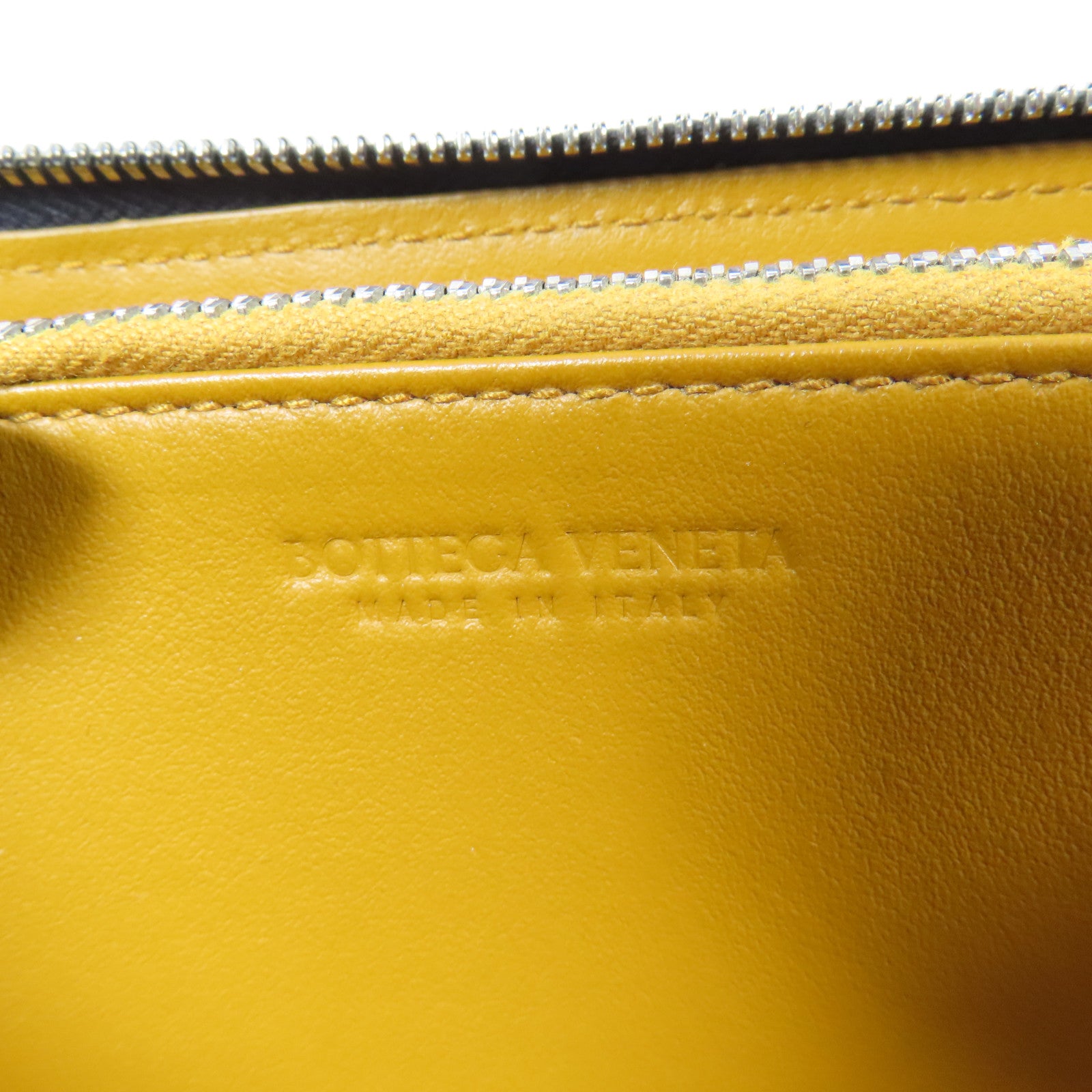 BOTTEGA VENETA 牛皮皮革Long Wallet銀扣長錢包