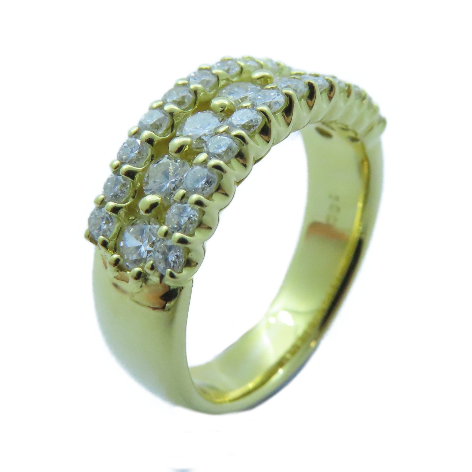 JEWELRY 【激減優惠】18K黃金Diamond Ring 1.00ct鑽石戒指US#6