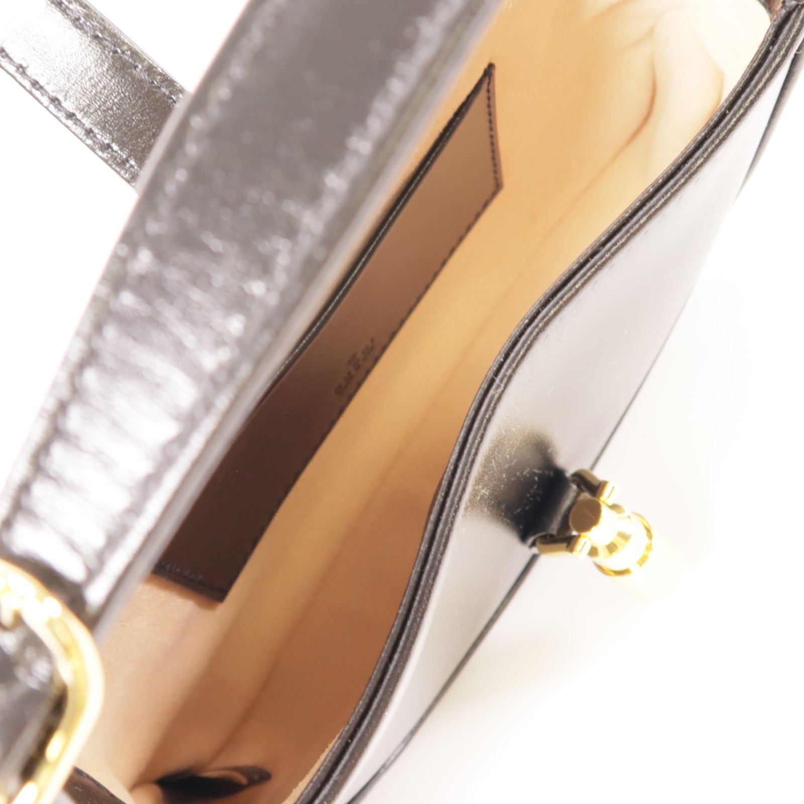 GUCCI GG GHW Jackie 1961 2 Way Shoulder Handbag 637091 10O0G Leather Black