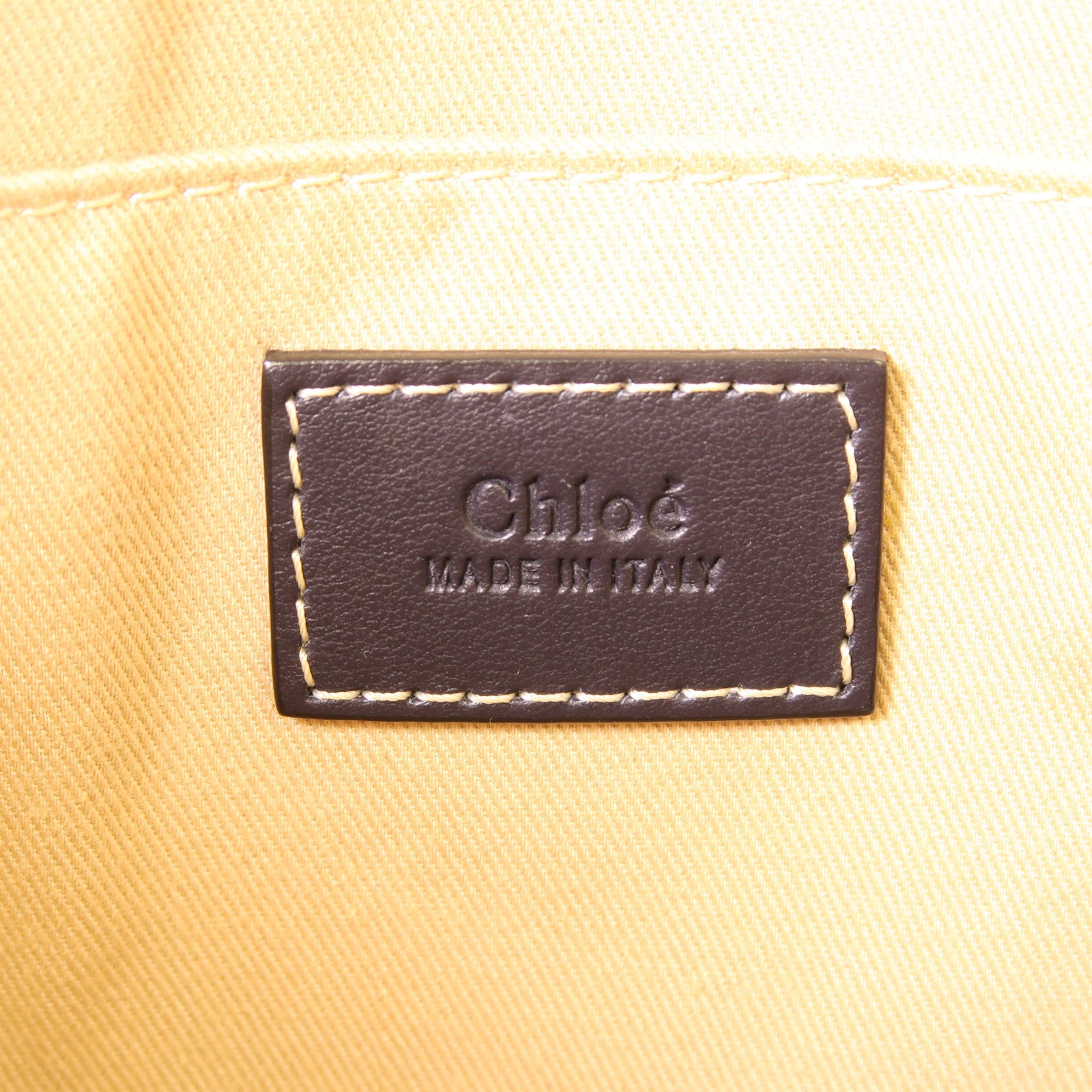 Chloe 帆布Woody Tote Bag手挽袋