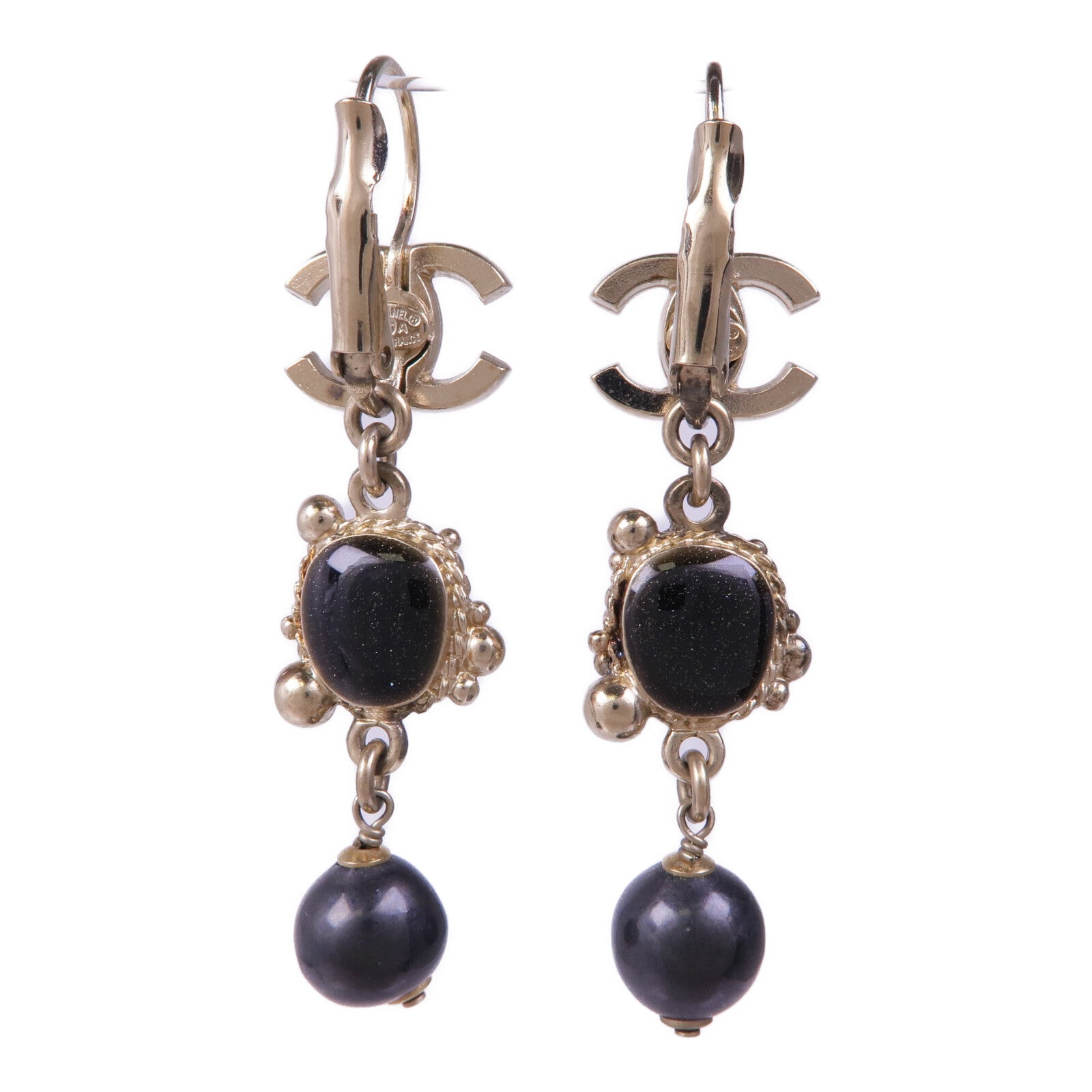 CHANEL PVC/金屬Earrings耳環