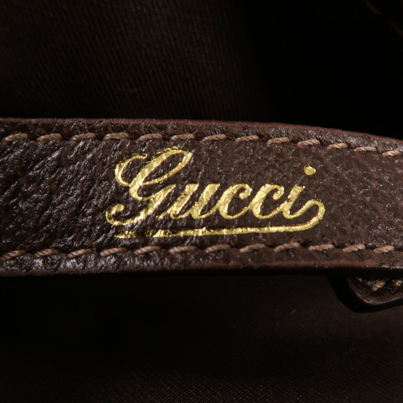 GUCCI 帆布Abbey金扣肩背袋