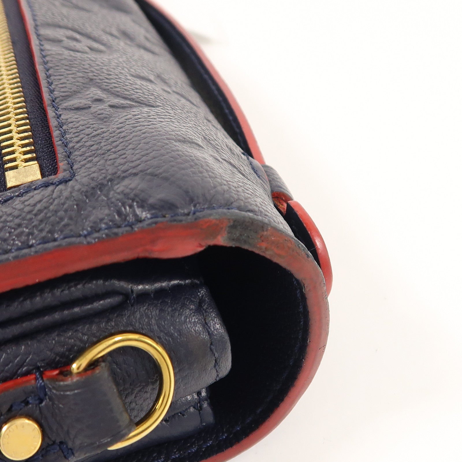 LOUIS VUITTON Monogram Empreinte Pochette Metis金扣手挽肩背兩用袋