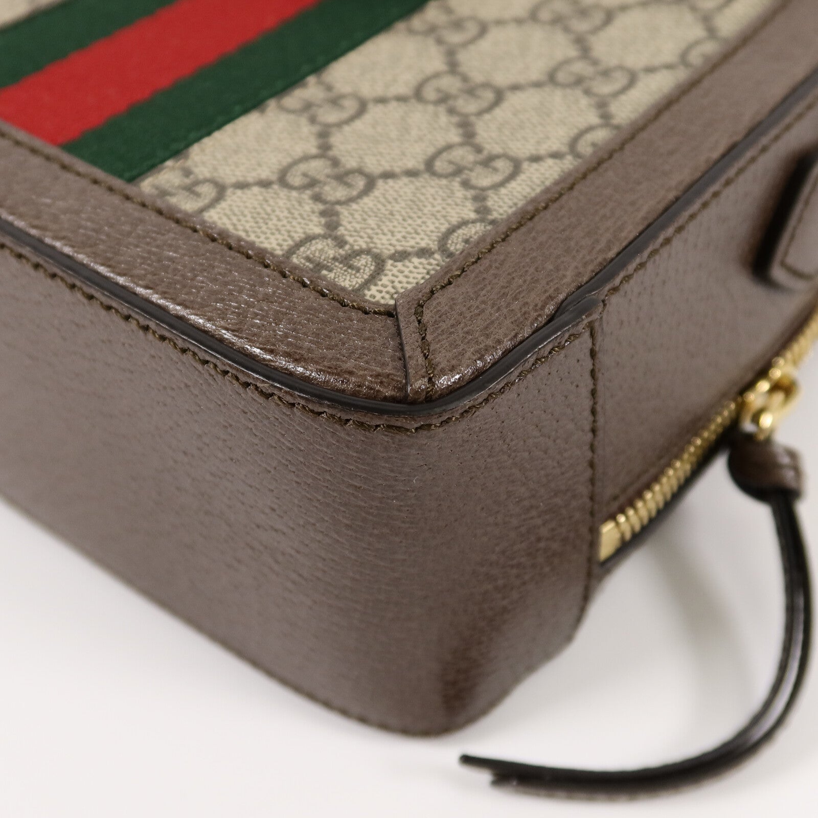 GUCCI 塗層帆布Ophidia GG Mini手挽肩背兩用袋