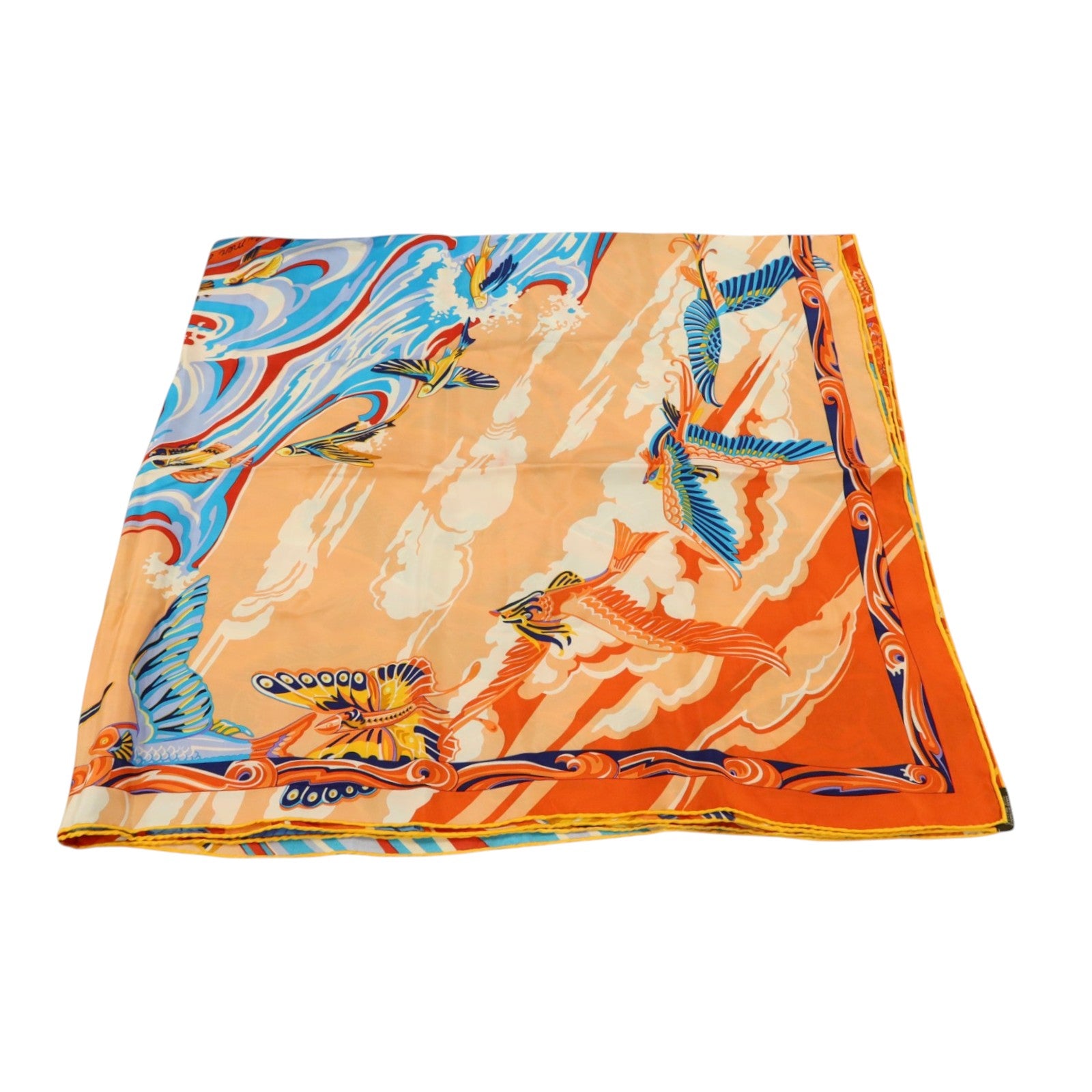 HERMES 絲質Scarf 140x140絲巾