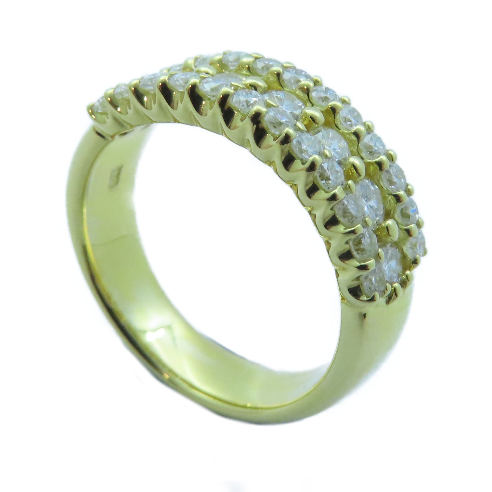 JEWELRY 【激減優惠】18K黃金Diamond Ring 1.00ct鑽石戒指US#6