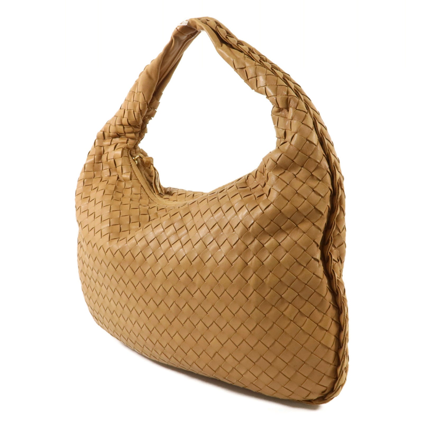 BOTTEGA VENETA 羊皮皮革Hobo肩背袋