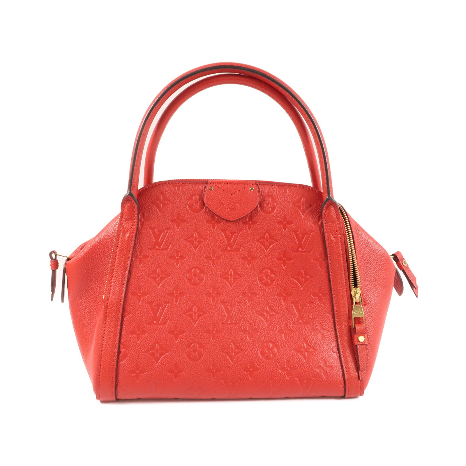 LOUIS VUITTON Monogram Empreinte Marais金扣手挽袋