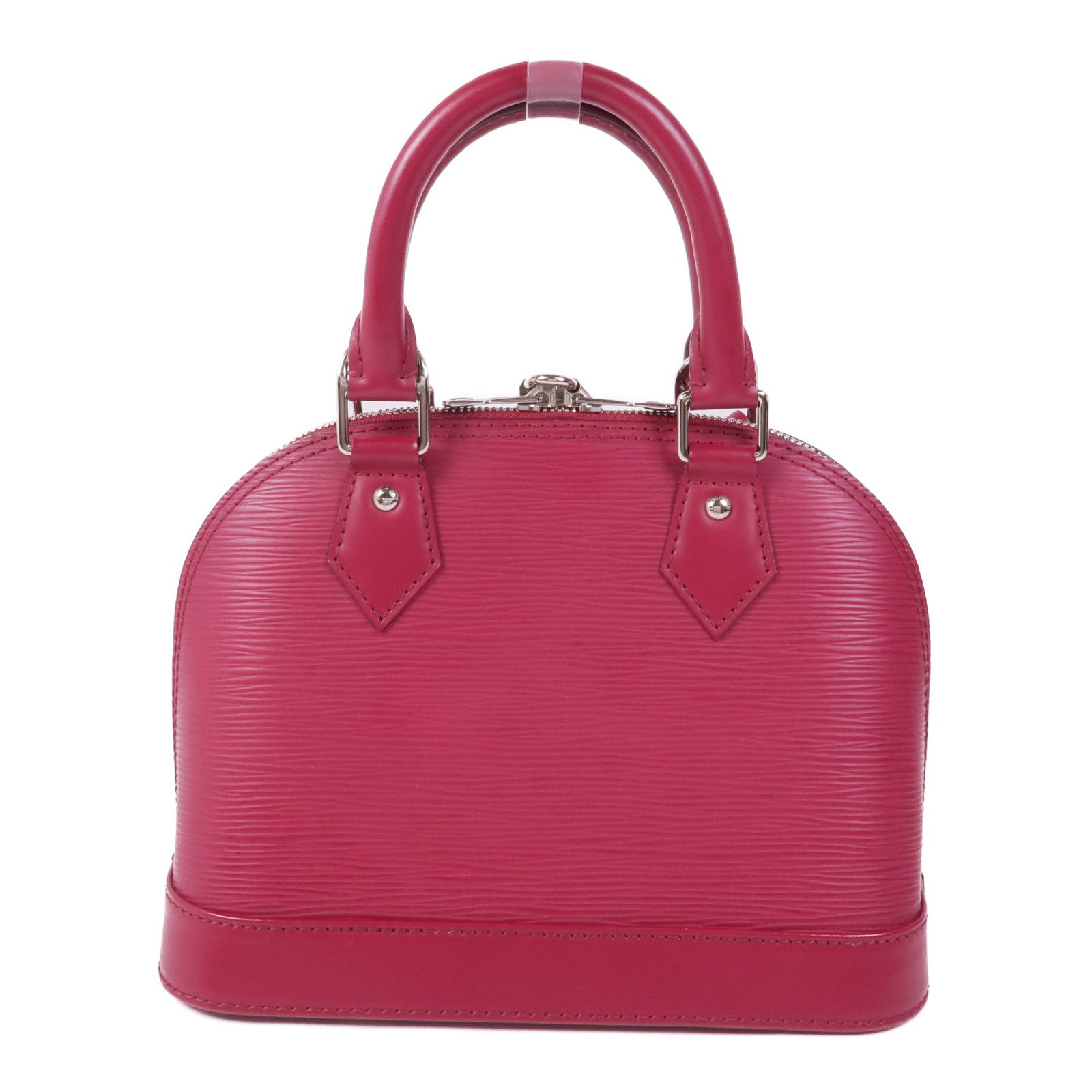 LOUIS VUITTON Epi Alma BB銀扣手挽肩背兩用袋