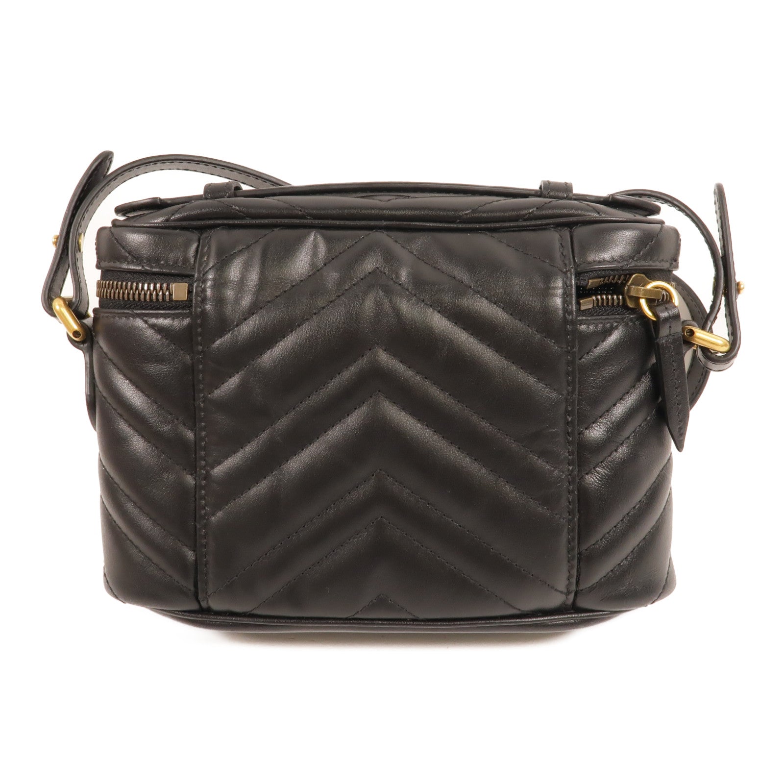 GUCCI 牛皮皮革Marmont Mini bag手挽肩背兩用袋