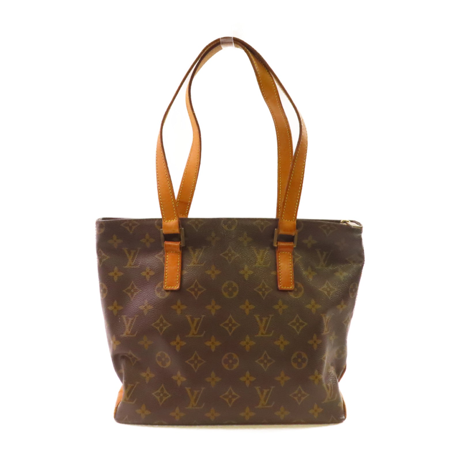LOUIS VUITTON 【激減優惠】Monogram Cabas Piano Tote Bag金扣肩背袋啡色