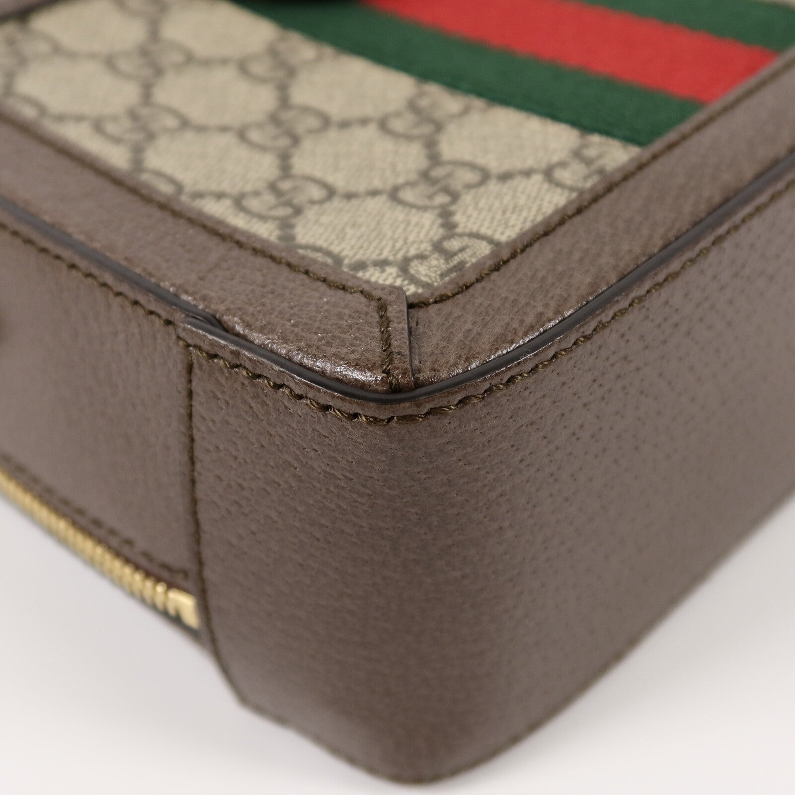 GUCCI 塗層帆布Ophidia GG Mini手挽肩背兩用袋