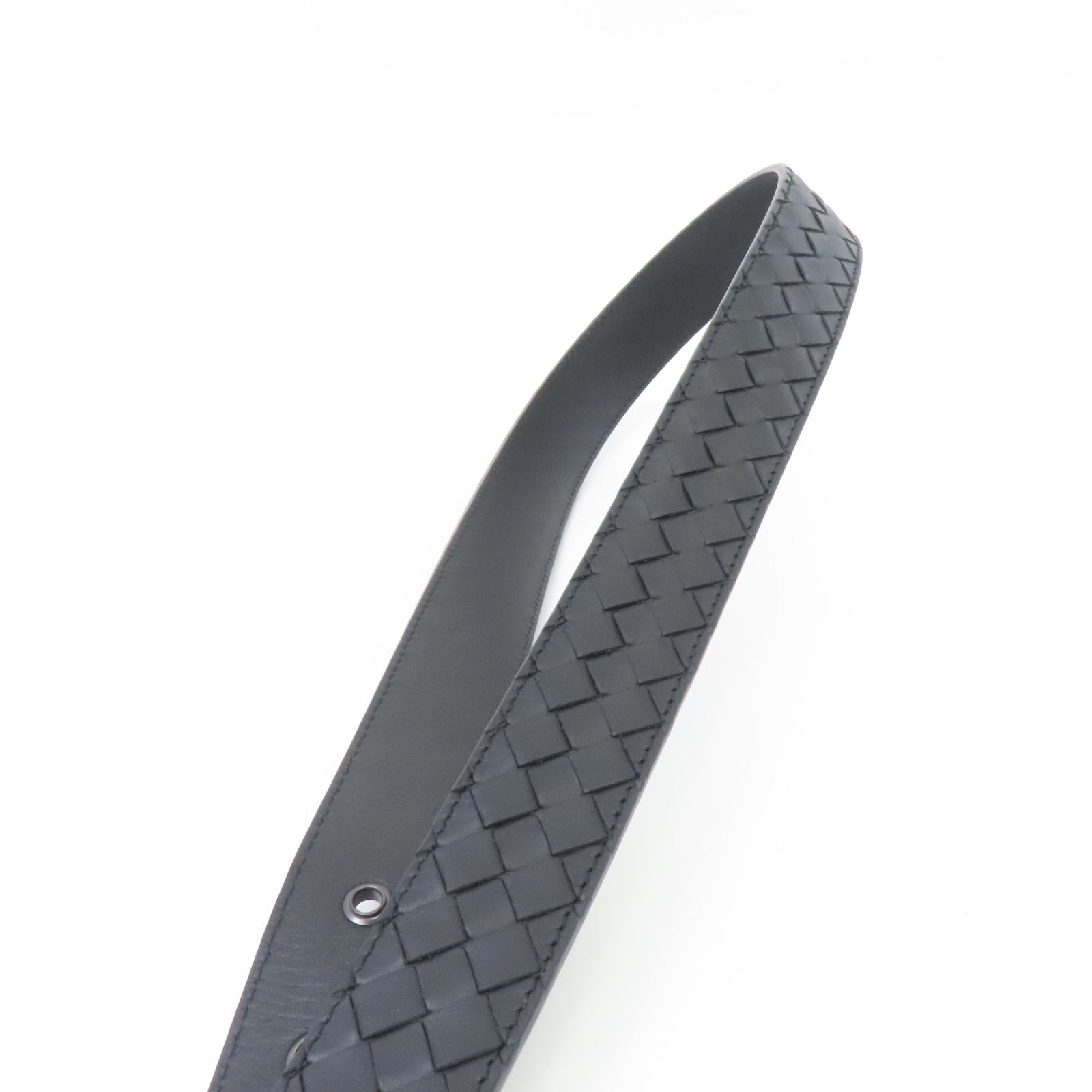 BOTTEGA VENETA 牛皮皮革Belt皮帶黑色