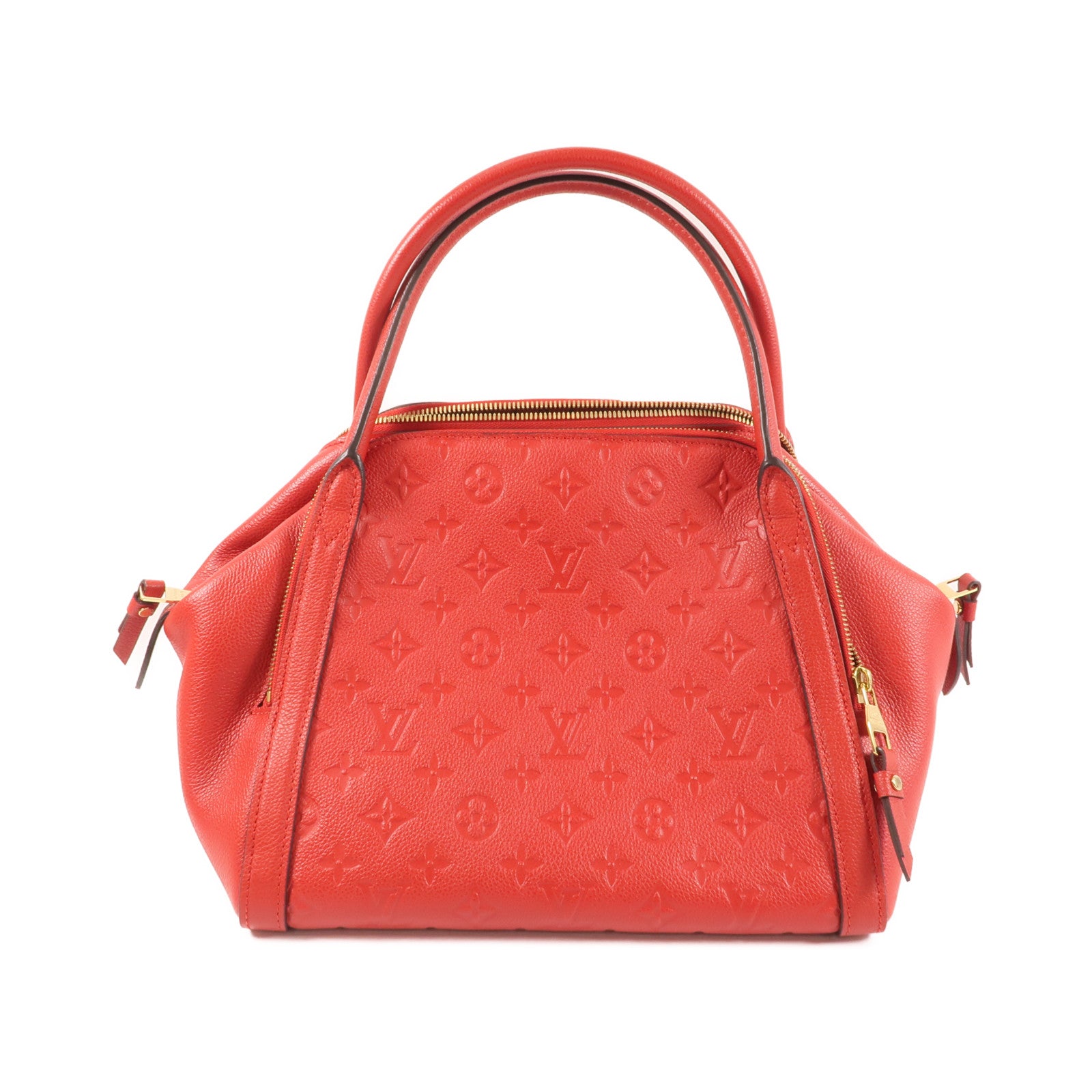 LOUIS VUITTON Monogram Empreinte Marais金扣手挽袋
