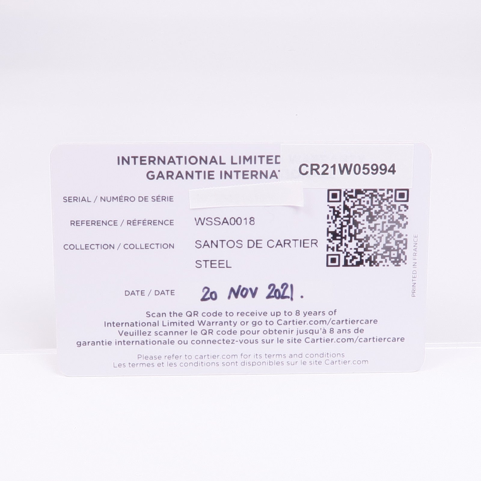 CARTIER Santos De Cartier 4072