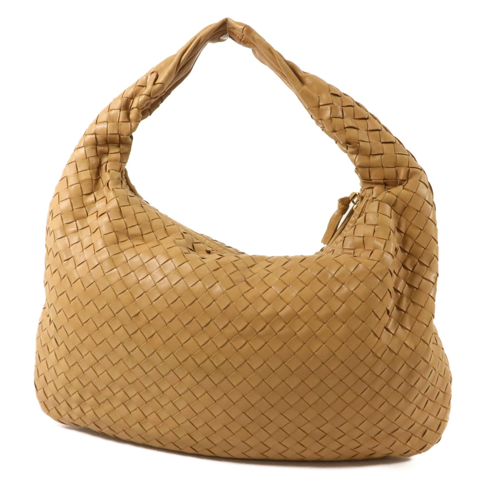 BOTTEGA VENETA 羊皮皮革Hobo肩背袋