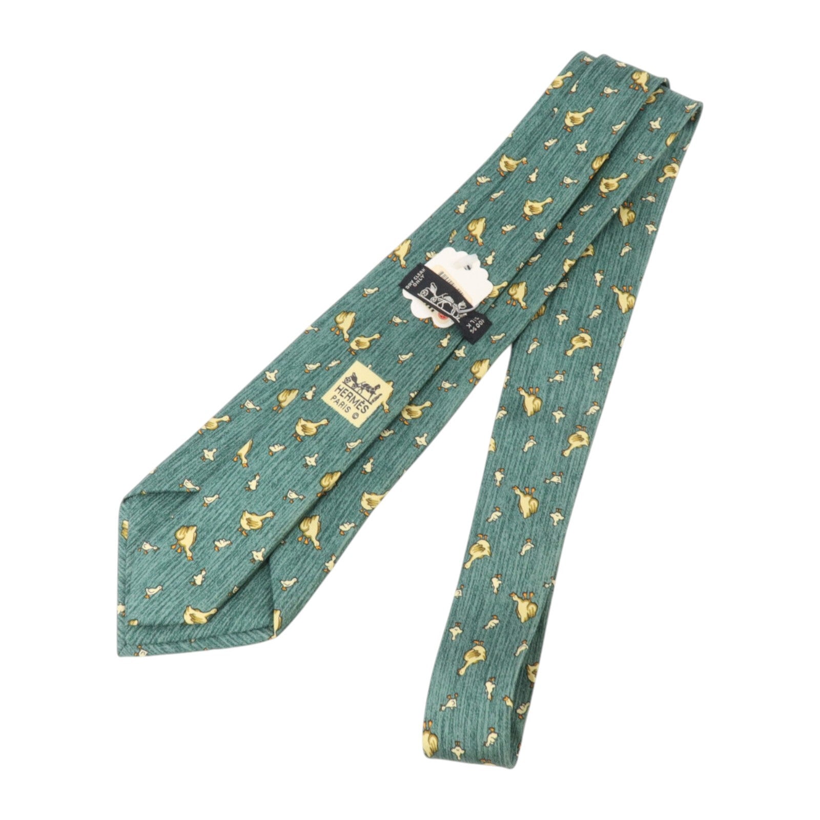 HERMES 絲質Tie領帶